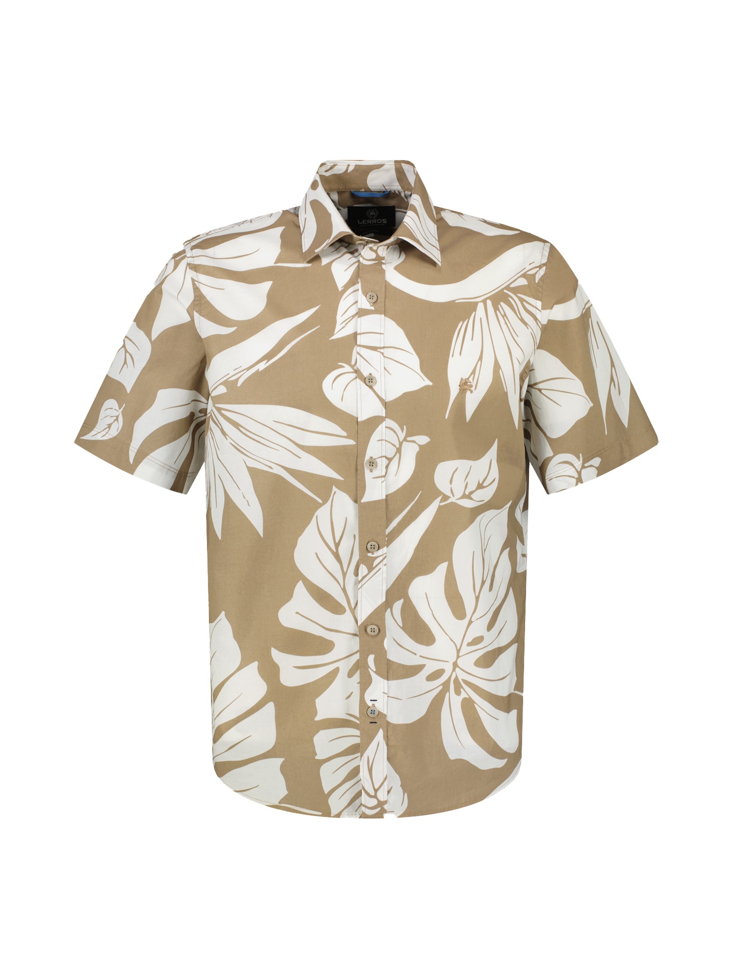 LERROS Kurzarmhemd »LERROS Kurzarmhemd im Hawaiian-Style«