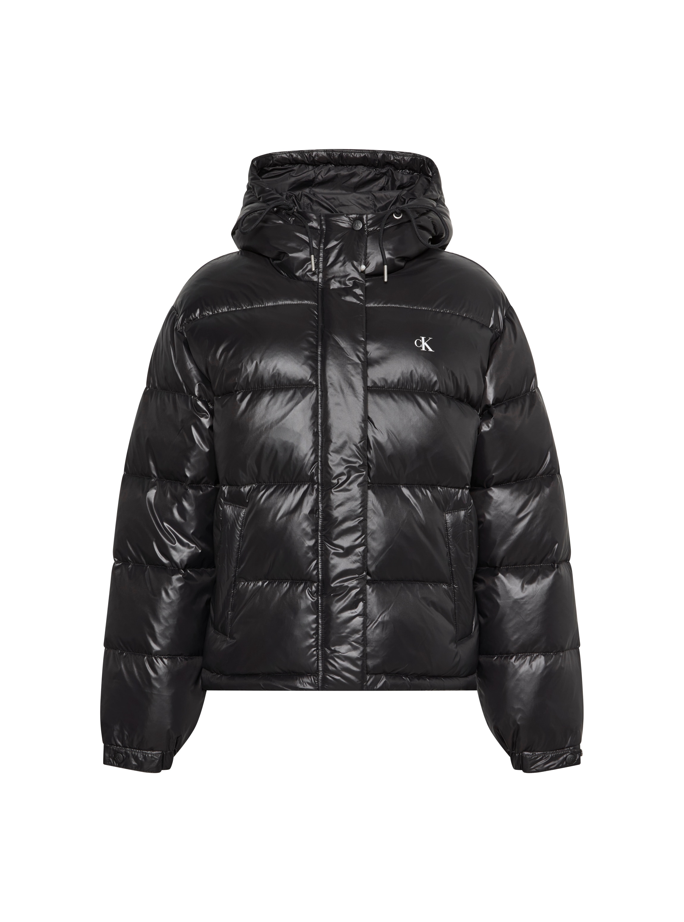 Calvin Klein Jeans Steppjacke »SHINE CLASSIC PUFFER« mit Kapuze Regular fit mit Kapuze