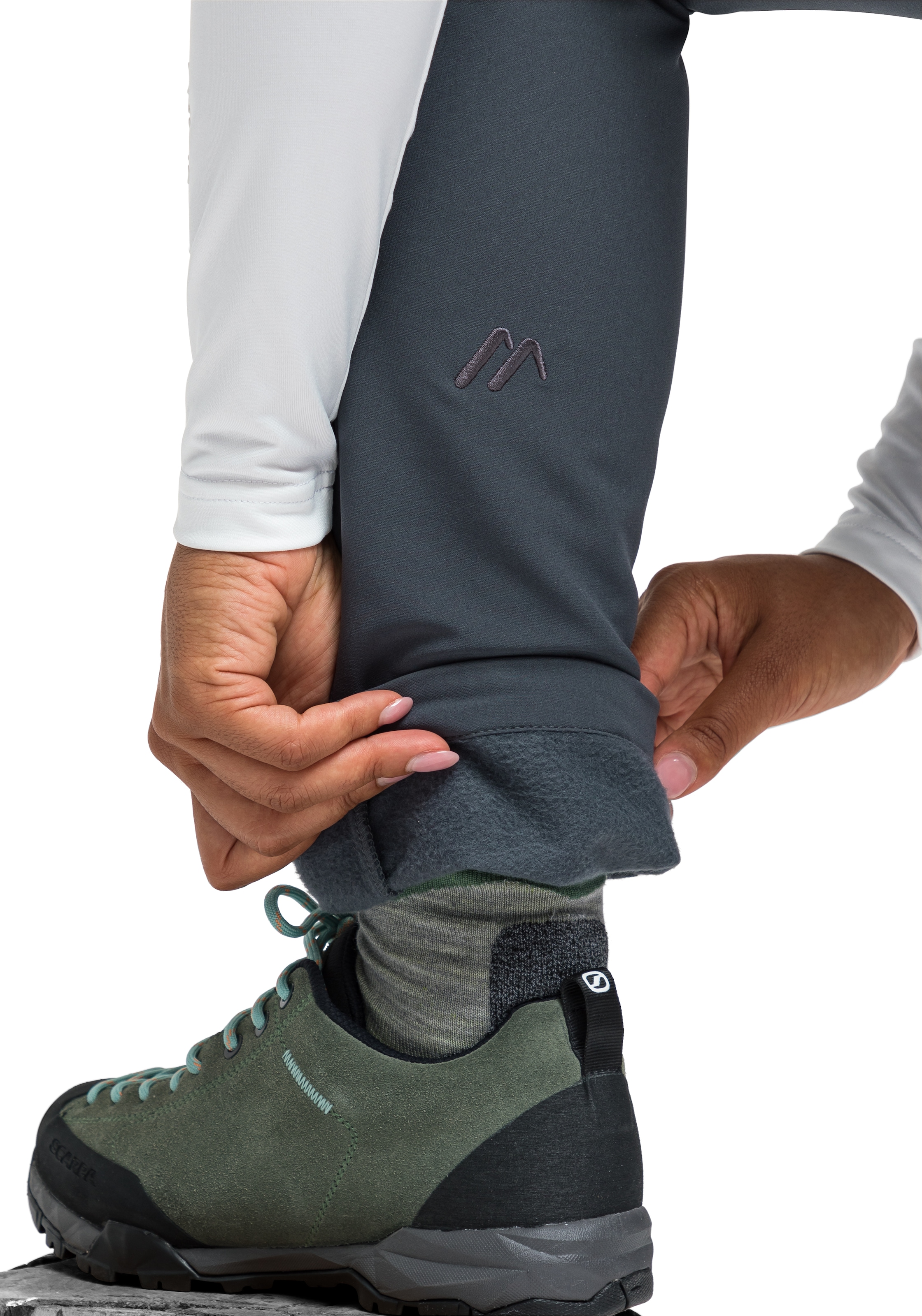 Maier Sports Funktionshose »Charlotte«, Damen Outdoorhose, elastische Hose mit Fleece Innenseite, Regular fit