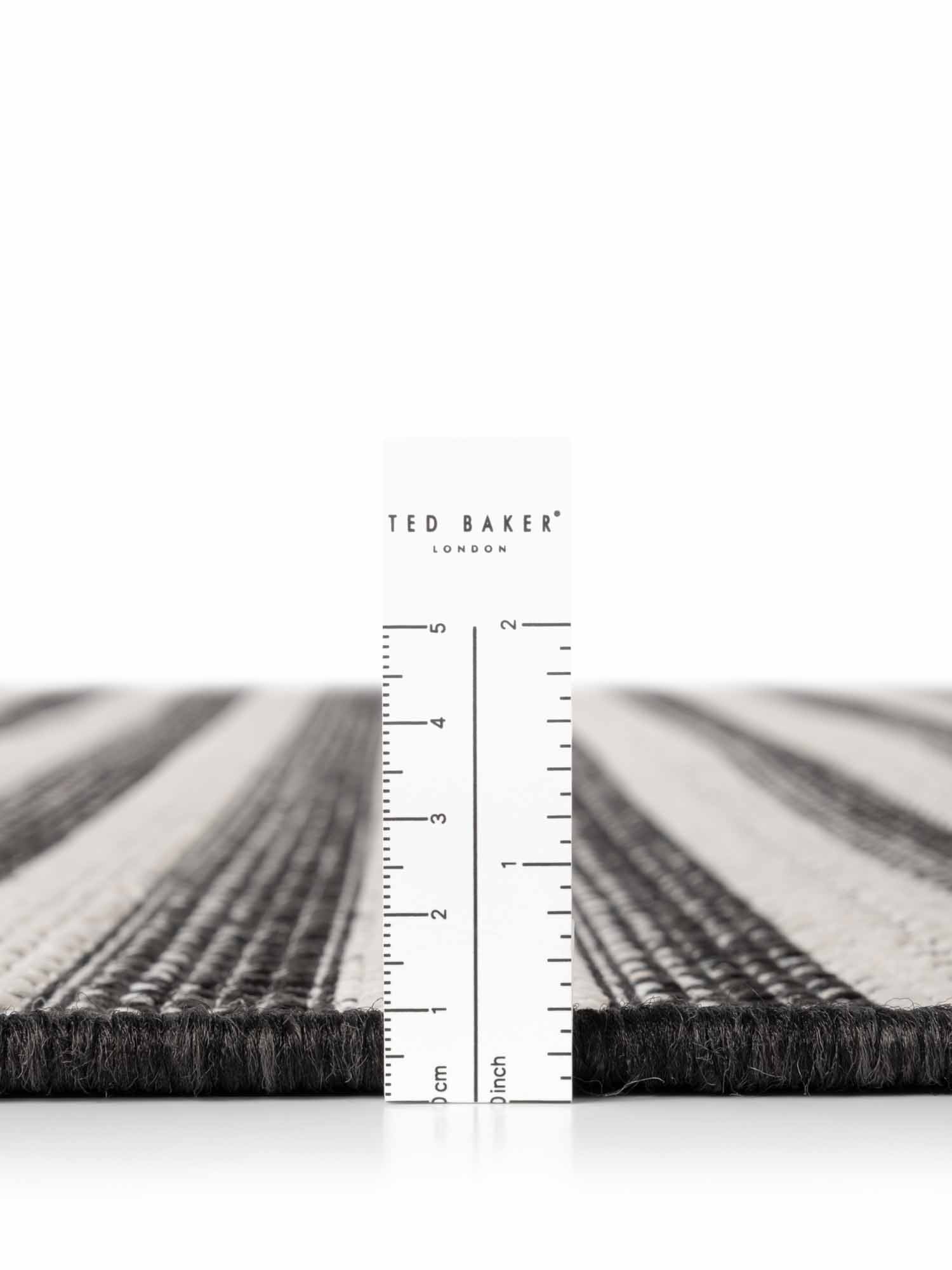 Ted Baker Teppich »Woodfield« oval 8 mm Höhe Designteppich, Wetterfest, Pflegeleicht, Modern, Wohnzimmer, Terrasse