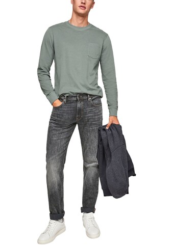 s.Oliver Straight-Jeans »YORK«, mit authentischer Waschung kaufen