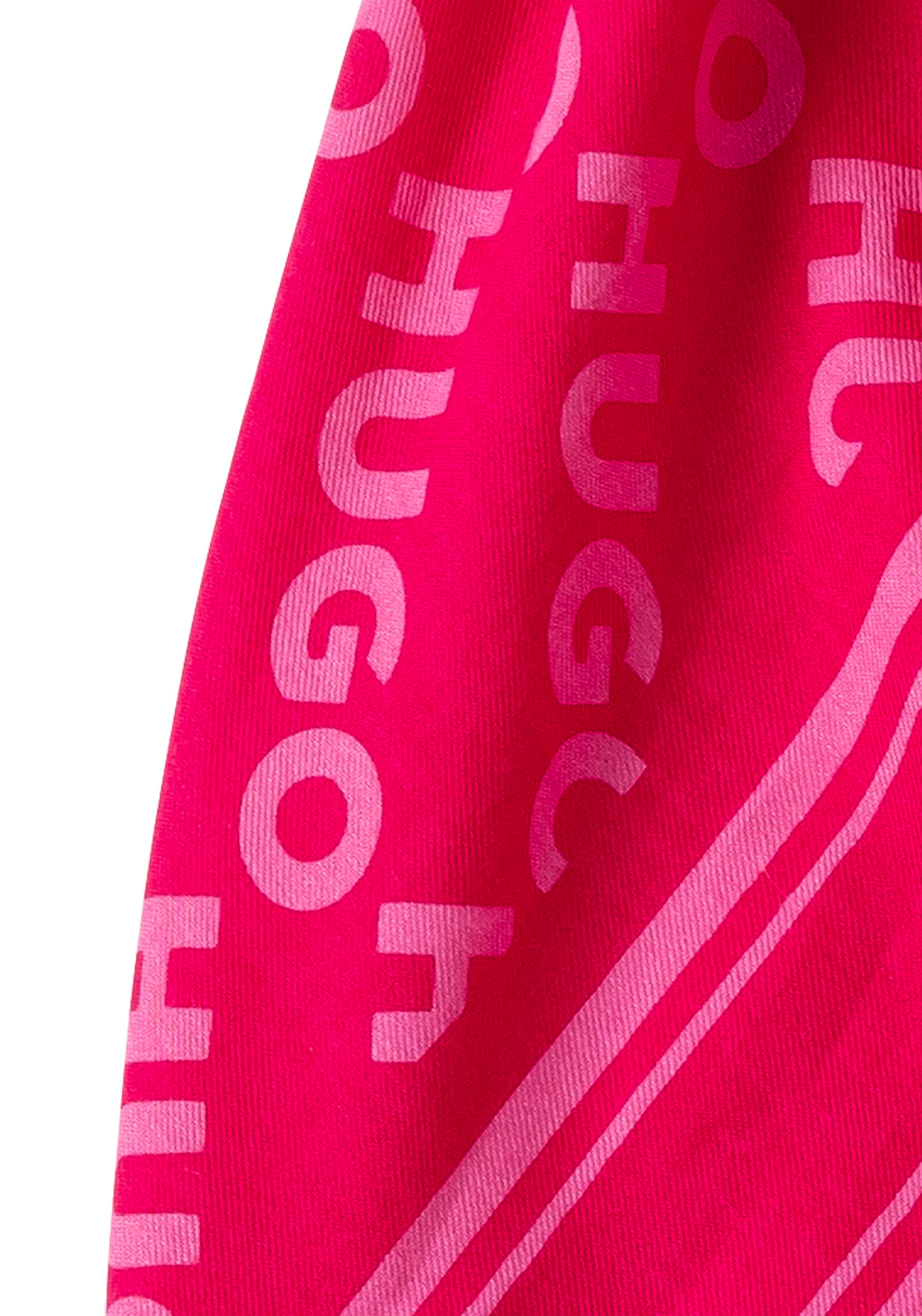 HUGO Schal »Alycia 120*120«, mit HUGO-Logodrucken