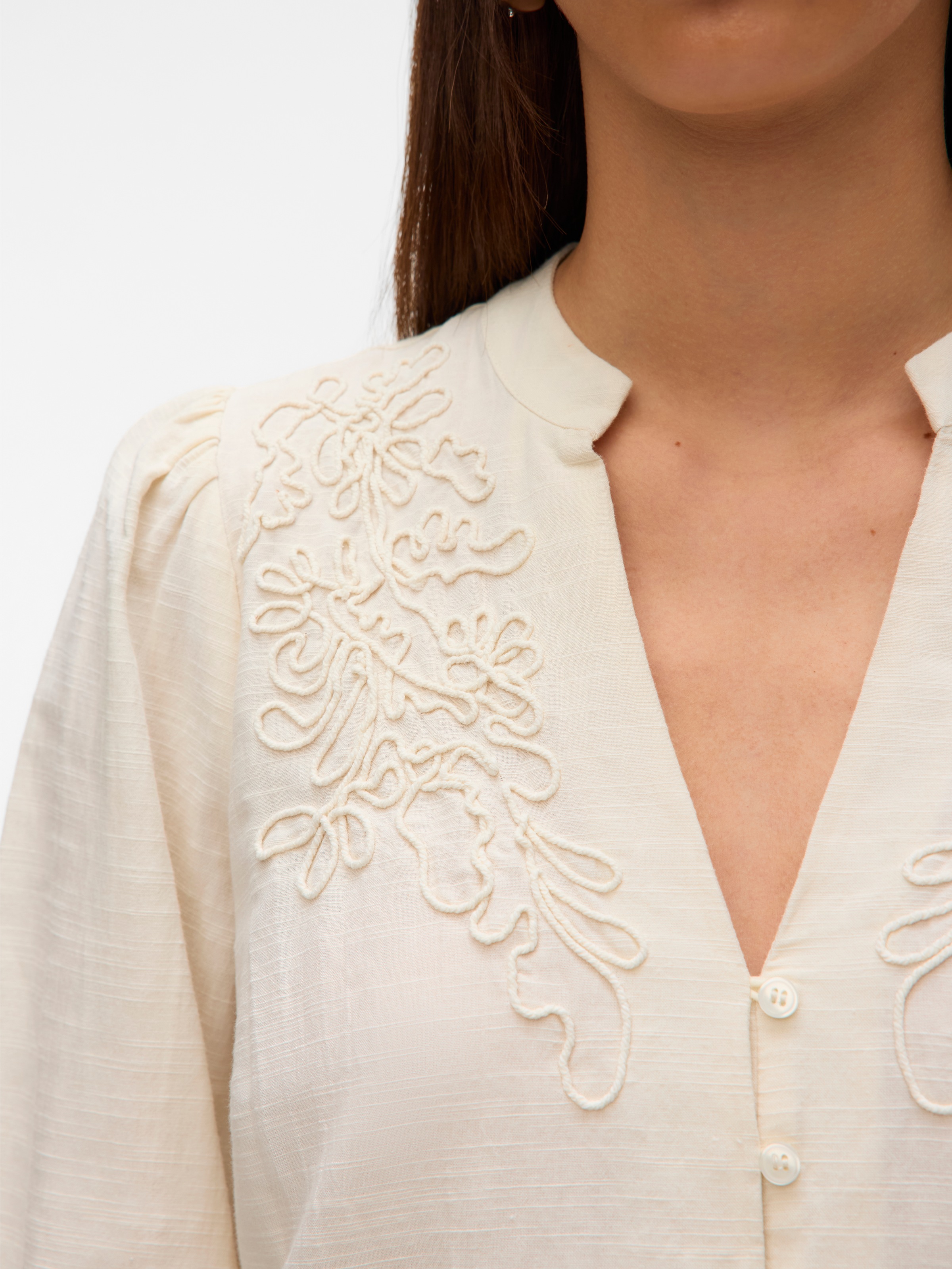 Vero Moda Blusentop »VMLOUISE LS TOP WVN«