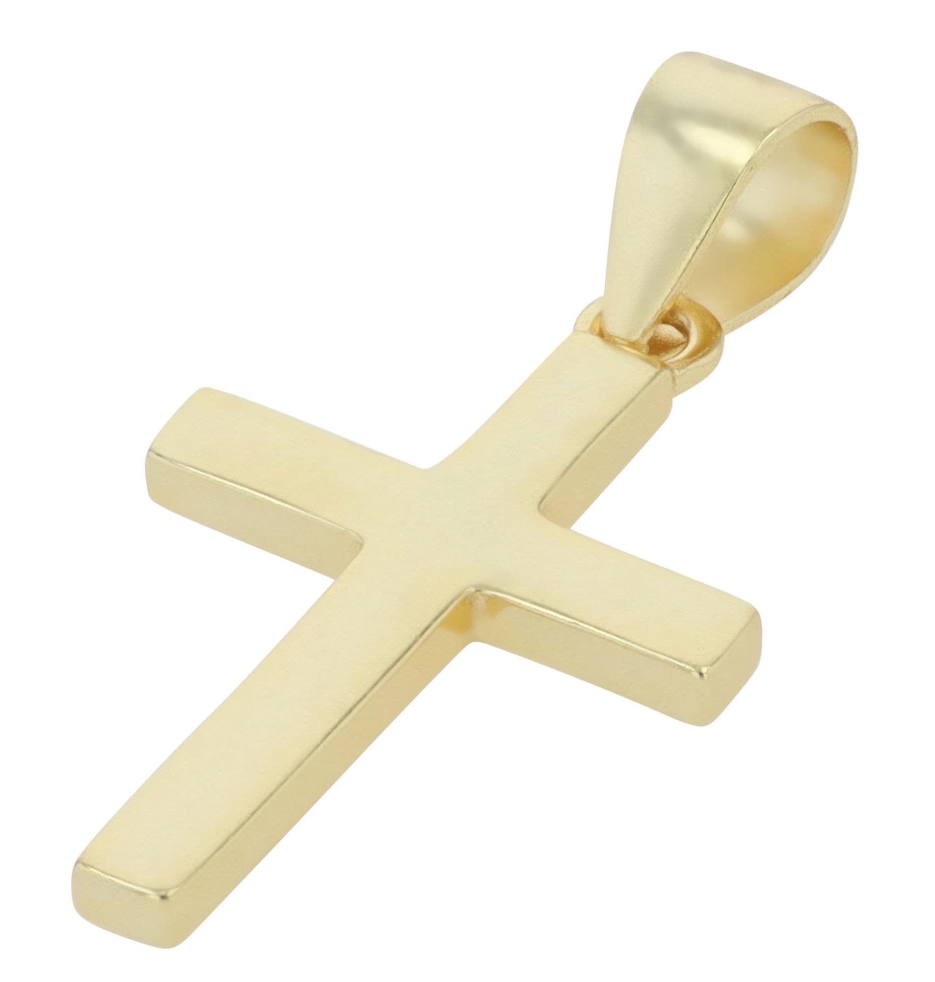 Adelia´s Kreuzanhänger »Unisex Anhänger ¿ Kreuz Kreuzanhänger aus 925 Silber«