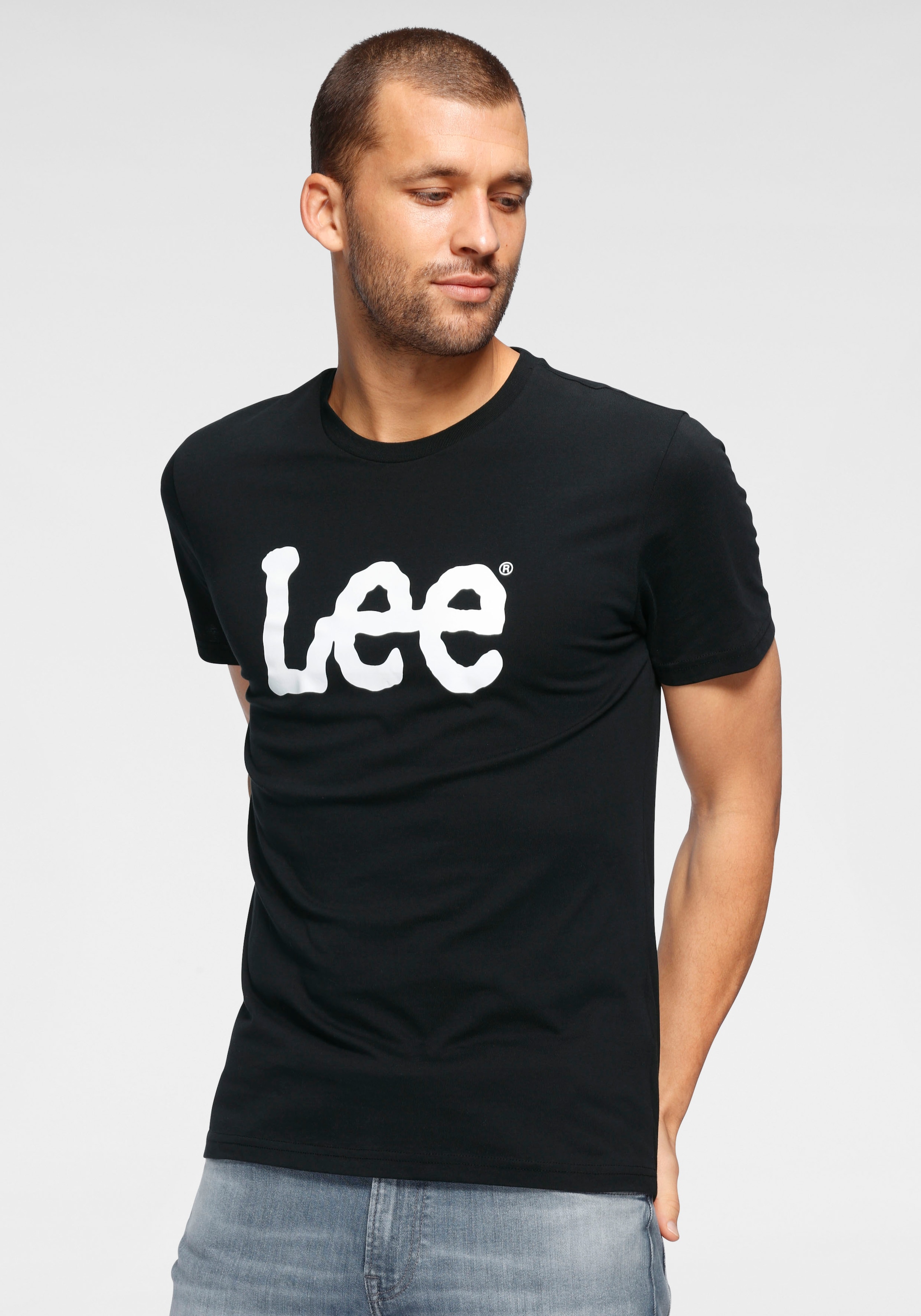 Lee® T-Shirt »Wobbly LOGO TEE«