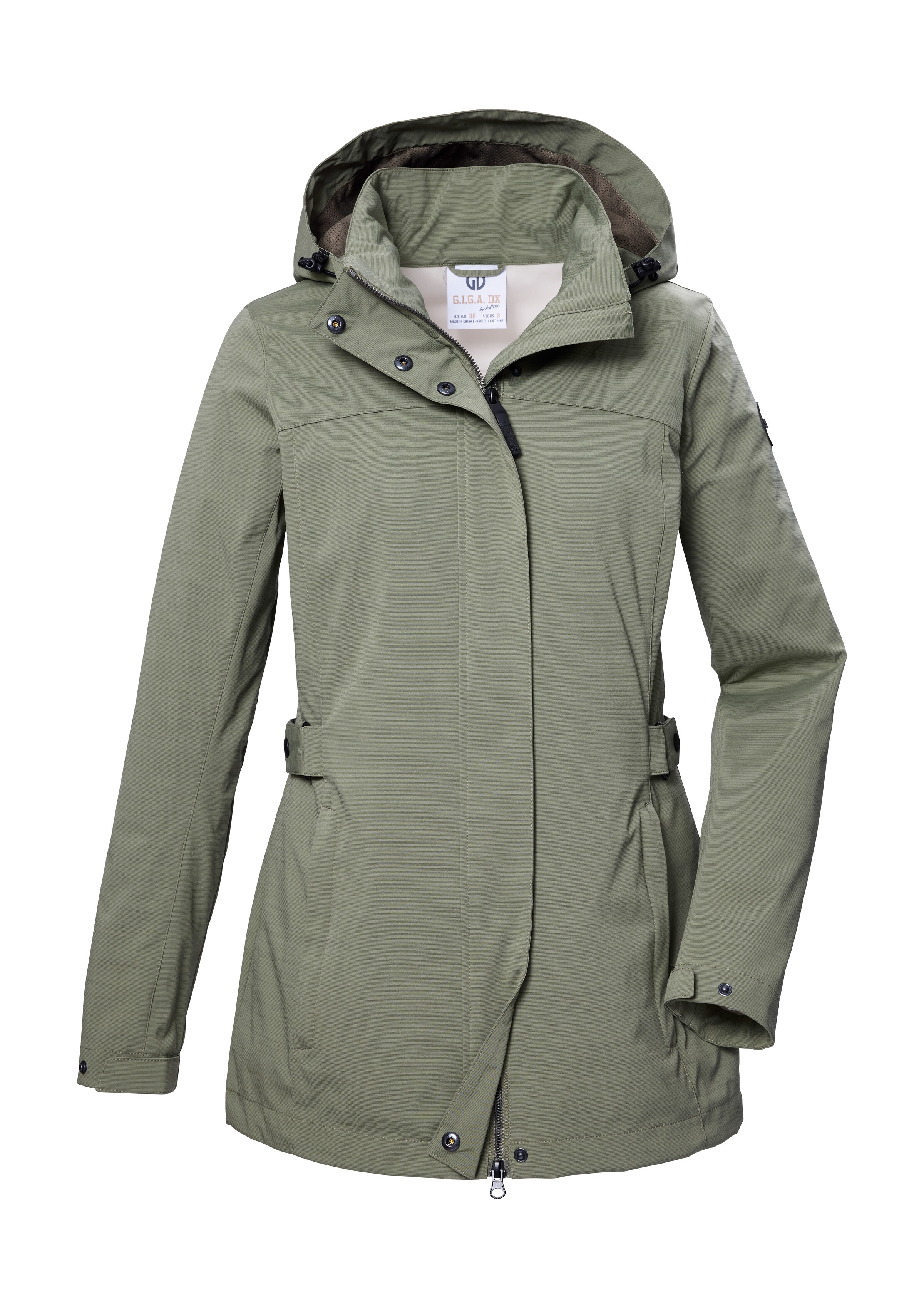 G.I.G.A. Dx By Killtec Damen Softshelljacke »GS 75 WMN SFTSHLL JCKT« Wasserabweisende in grün, Größe 40