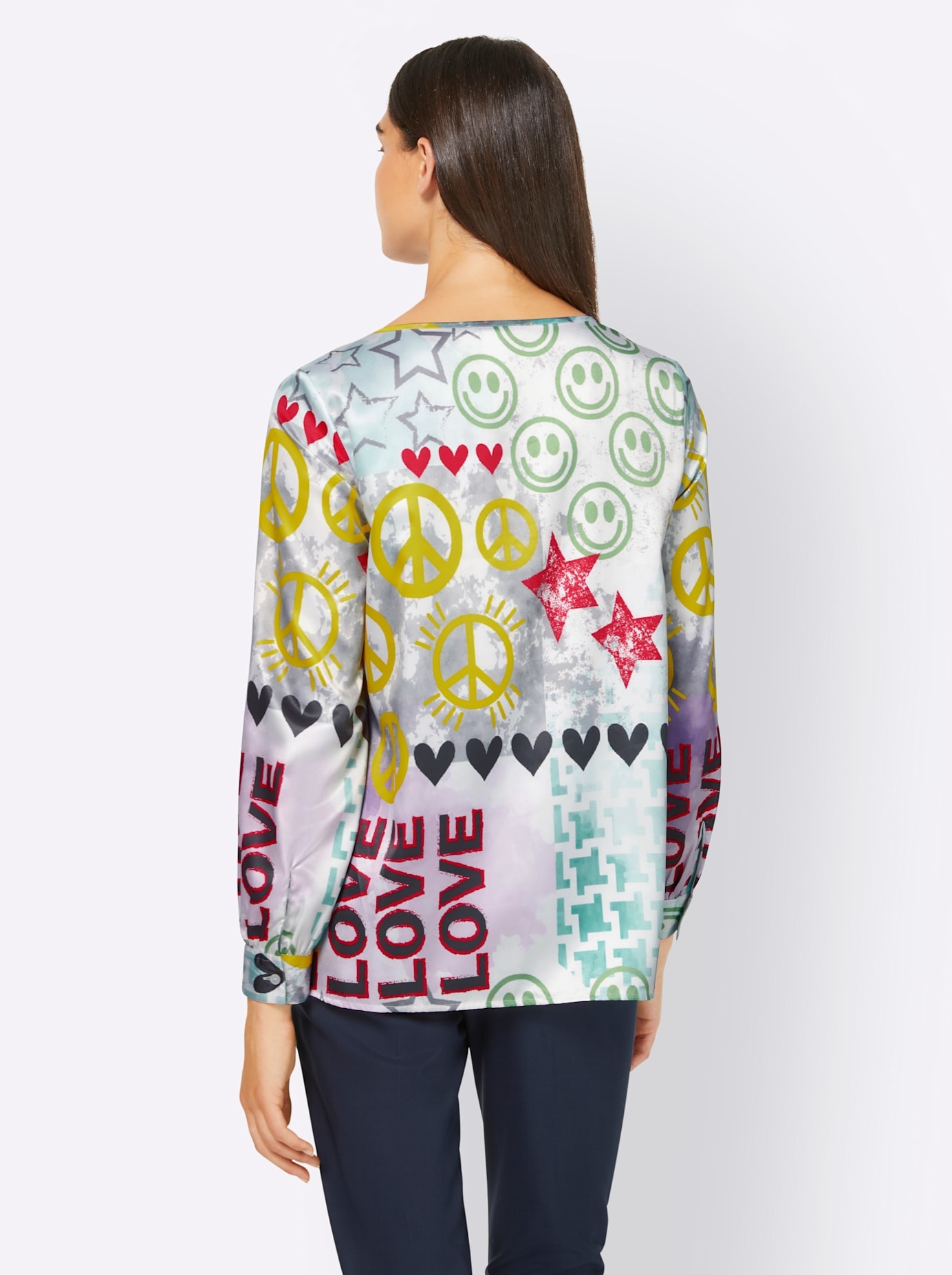 heine Druckbluse
