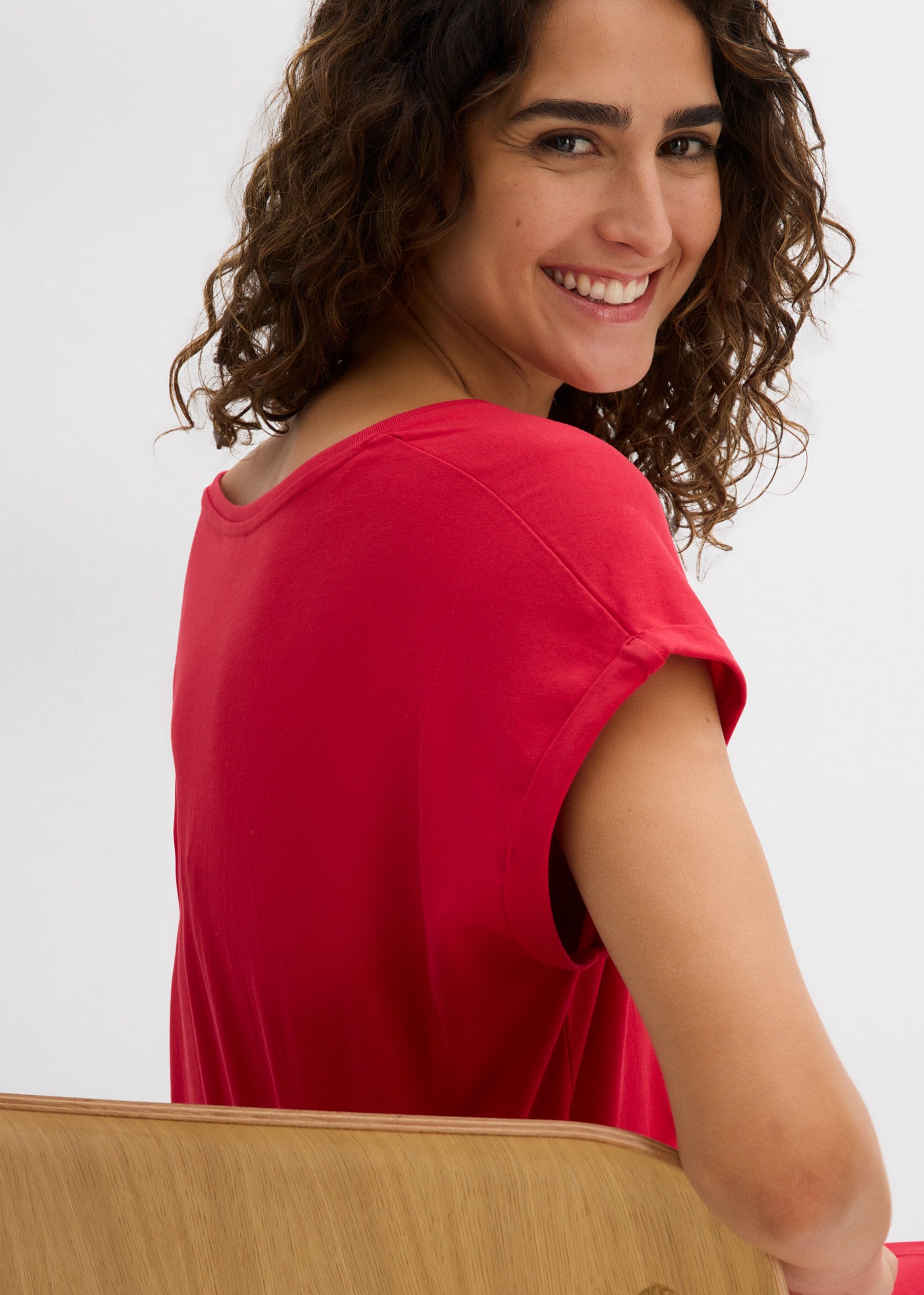 bonprix Shirtkleid Packung, 2 tlg. tlg. für Frühling und Sommer, aus reiner Baumwolle, lockerer Schnitt