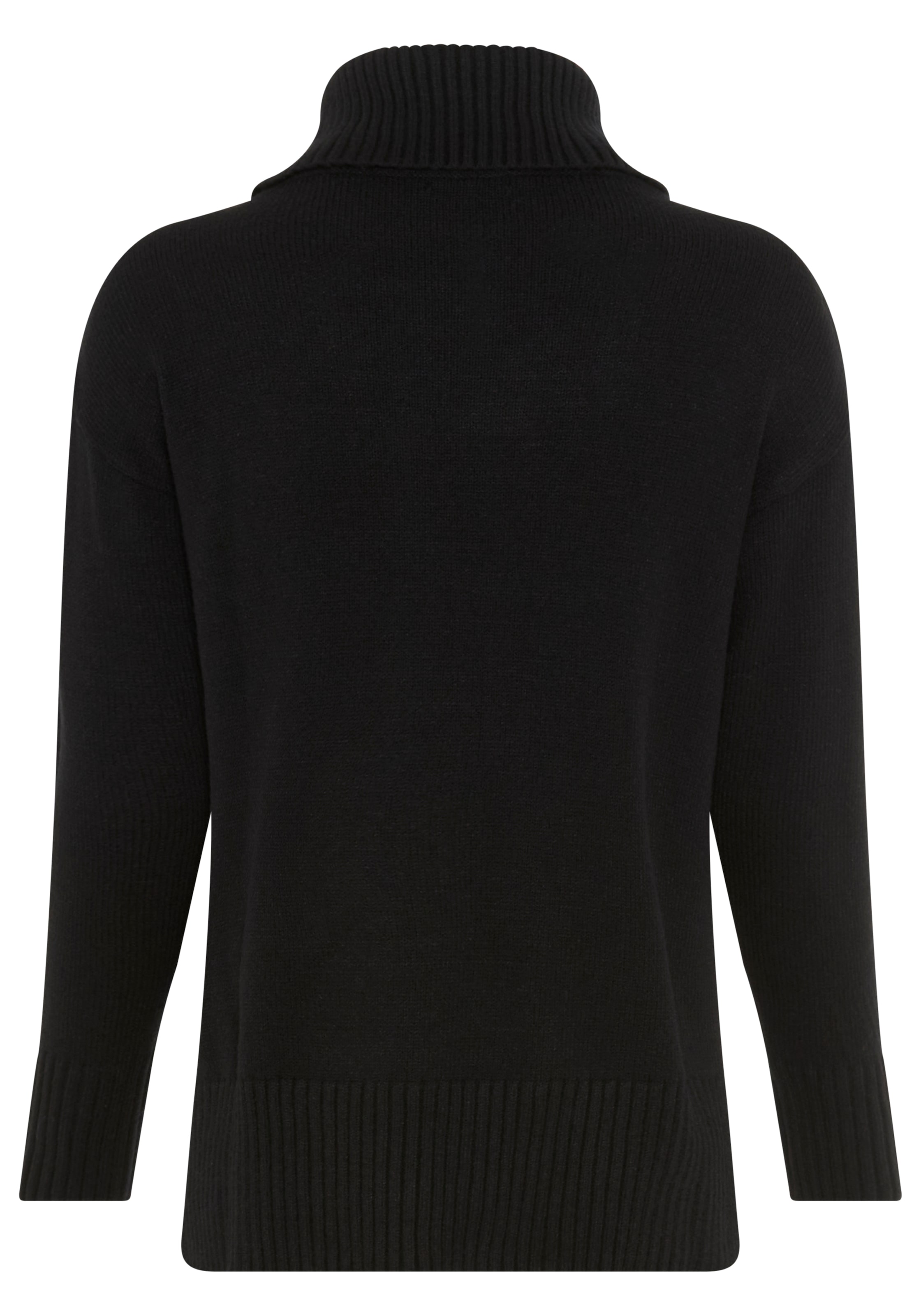 Tamaris Rollkragenpullover in lässiger Form mit seitlichen Schlitzen