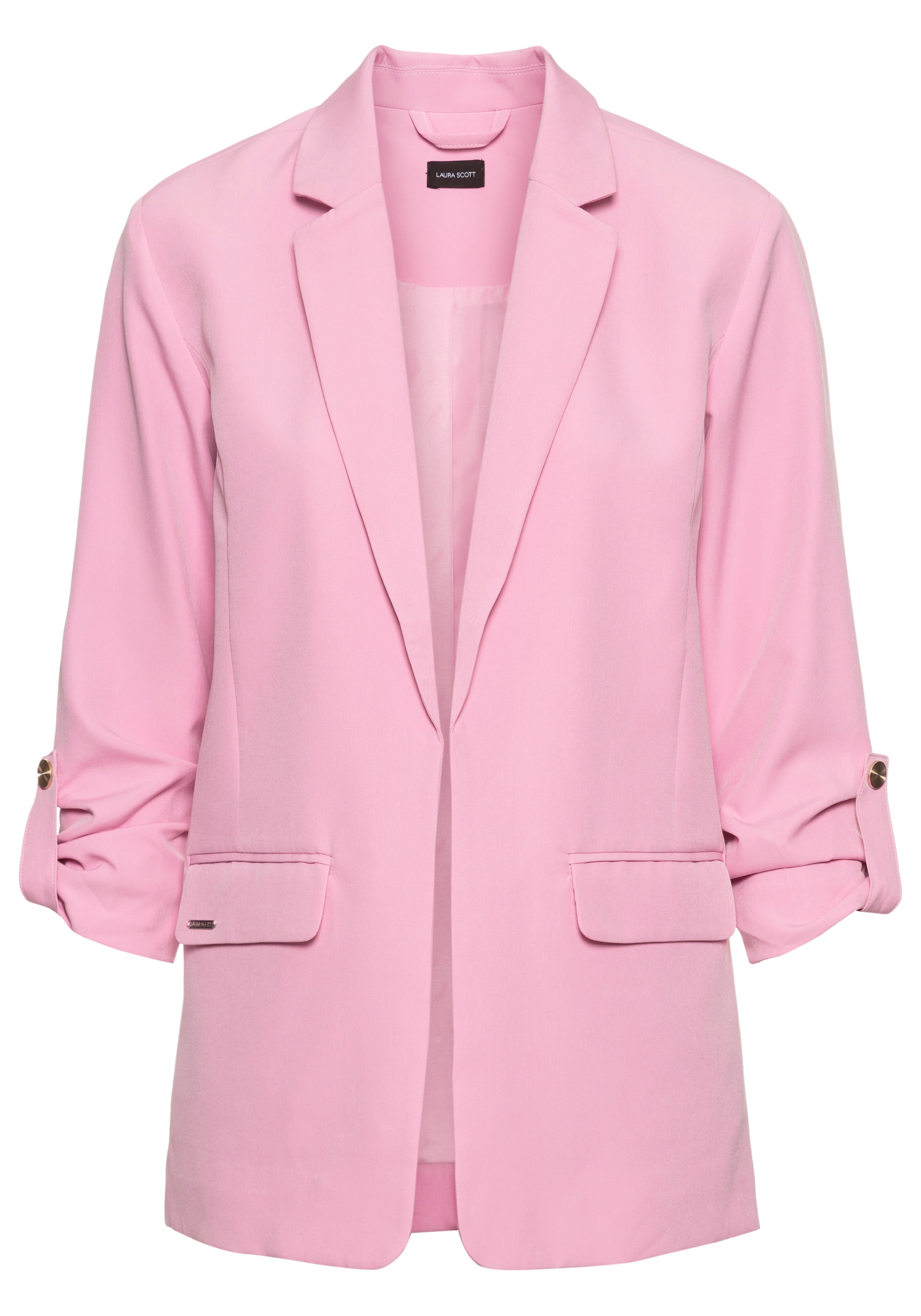 Laura Scott Blusenblazer, mit modischem Ärmelriegel