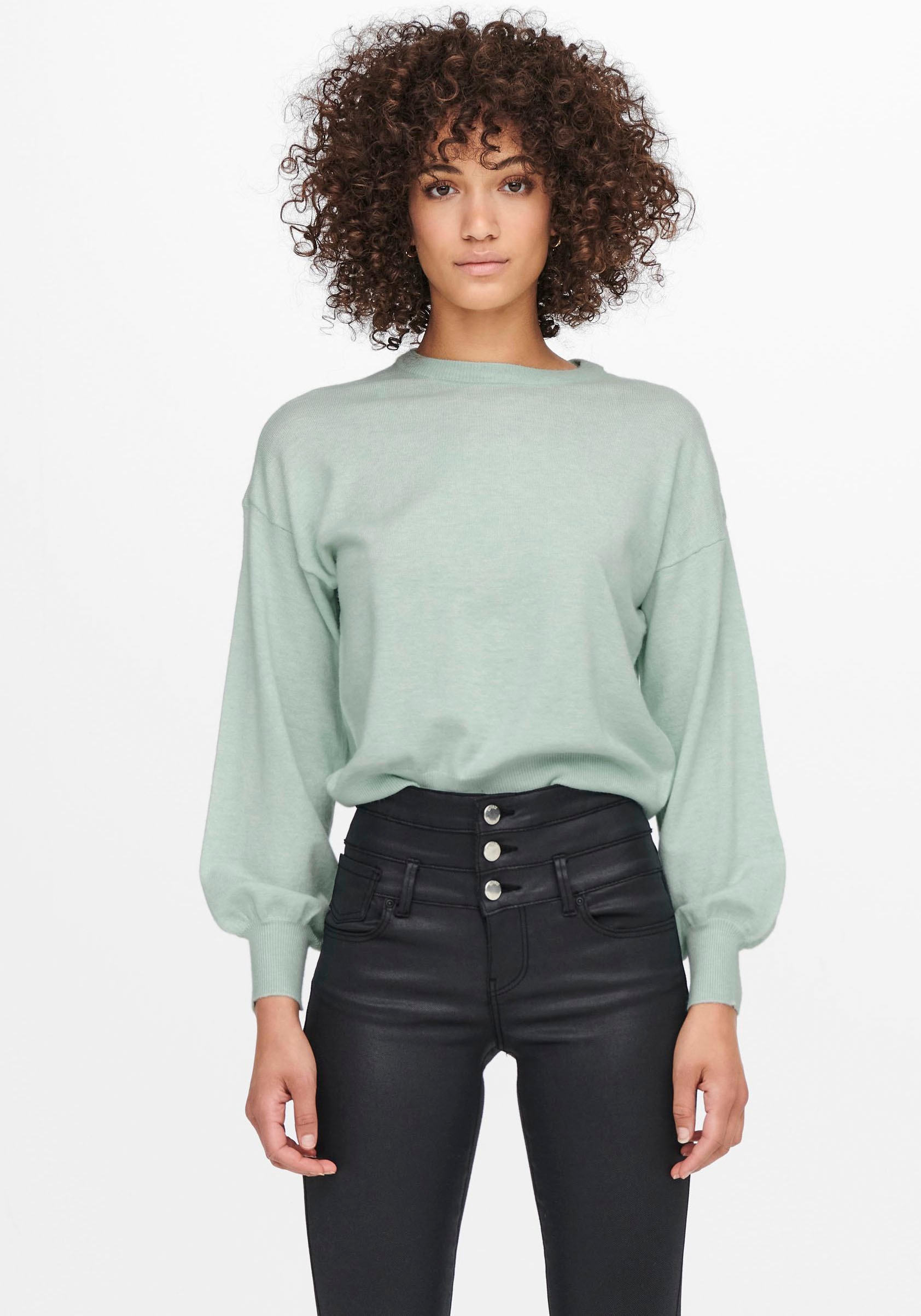 Only Rundhalspullover »ONLLELY L/S«