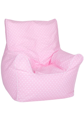 Knorrtoys® Sitzsack »Junior, Pink White Dots«, für Kinder; Made in Europe kaufen