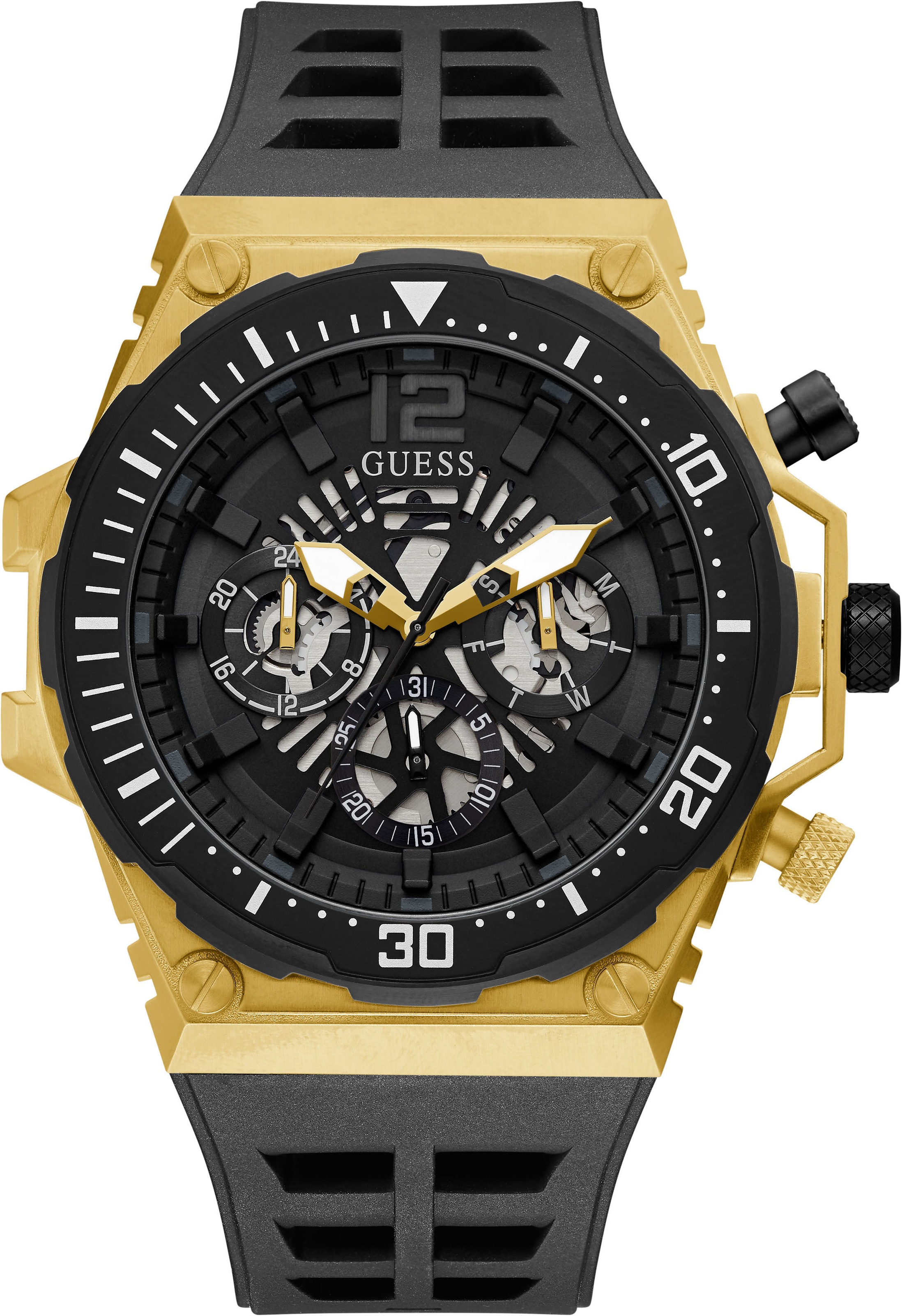 Guess Multifunktionsuhr »GW0325G1,EXPOSURE«
