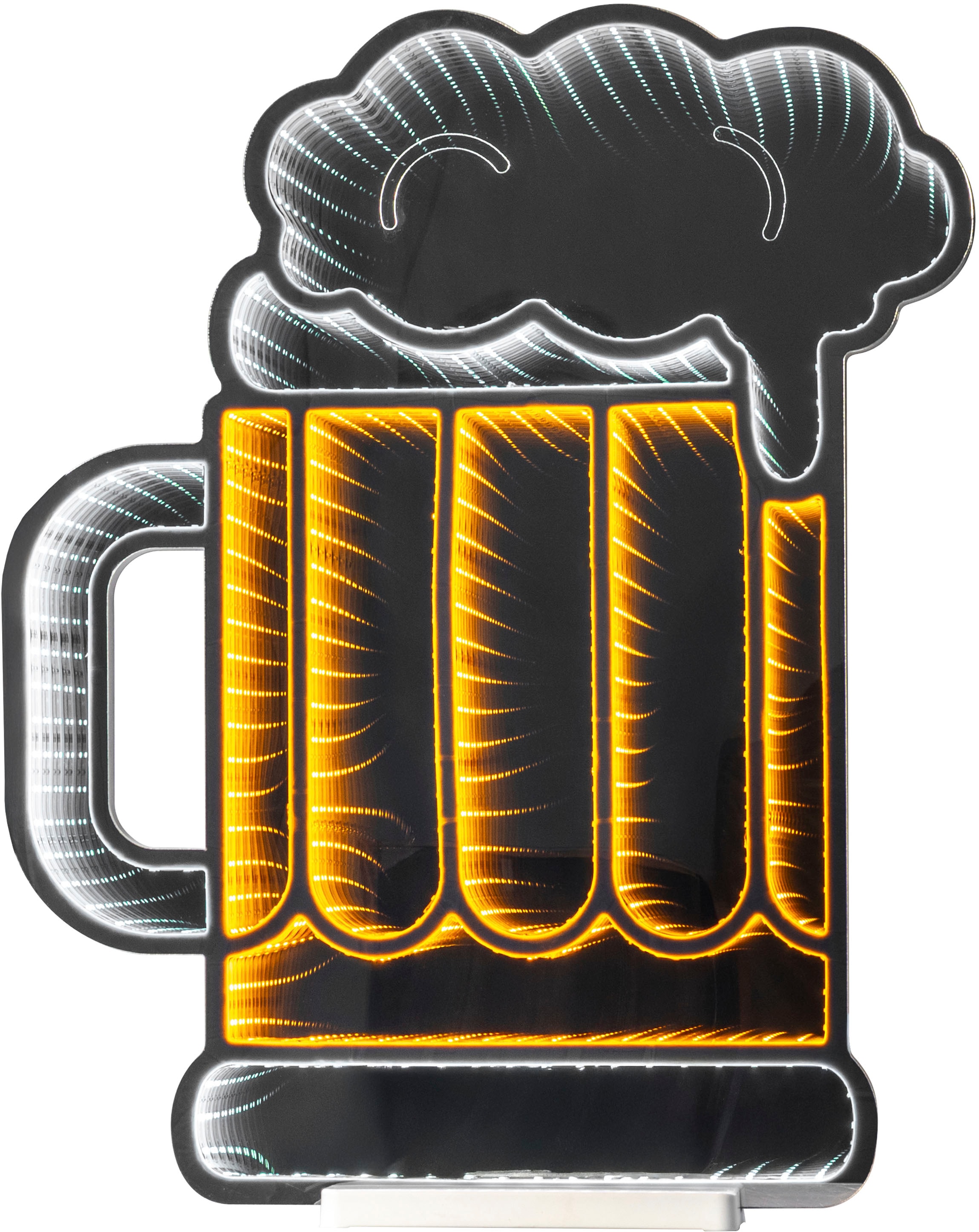 my home LED Dekofigur »Evaya« LED-Modul 1 Stk. Warmweiß haben eine faszinierende Tiefenillusion mit 3D-Effekt