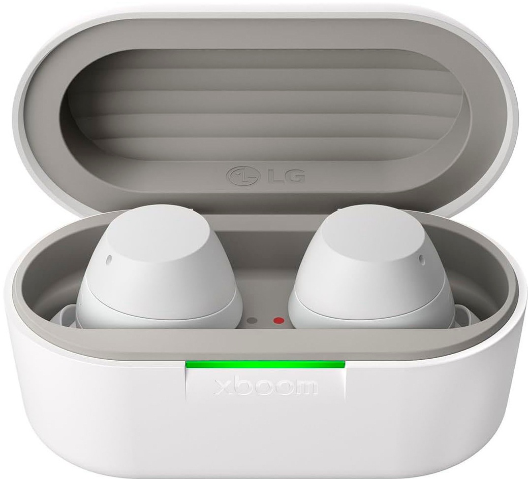 LG Kopfhörer »xboom Buds«, Bluetooth, Active Noise Cancelling (ANC), In-Ear-Kopfhörer mit ANC, Signature Sound und Graphen Treiber