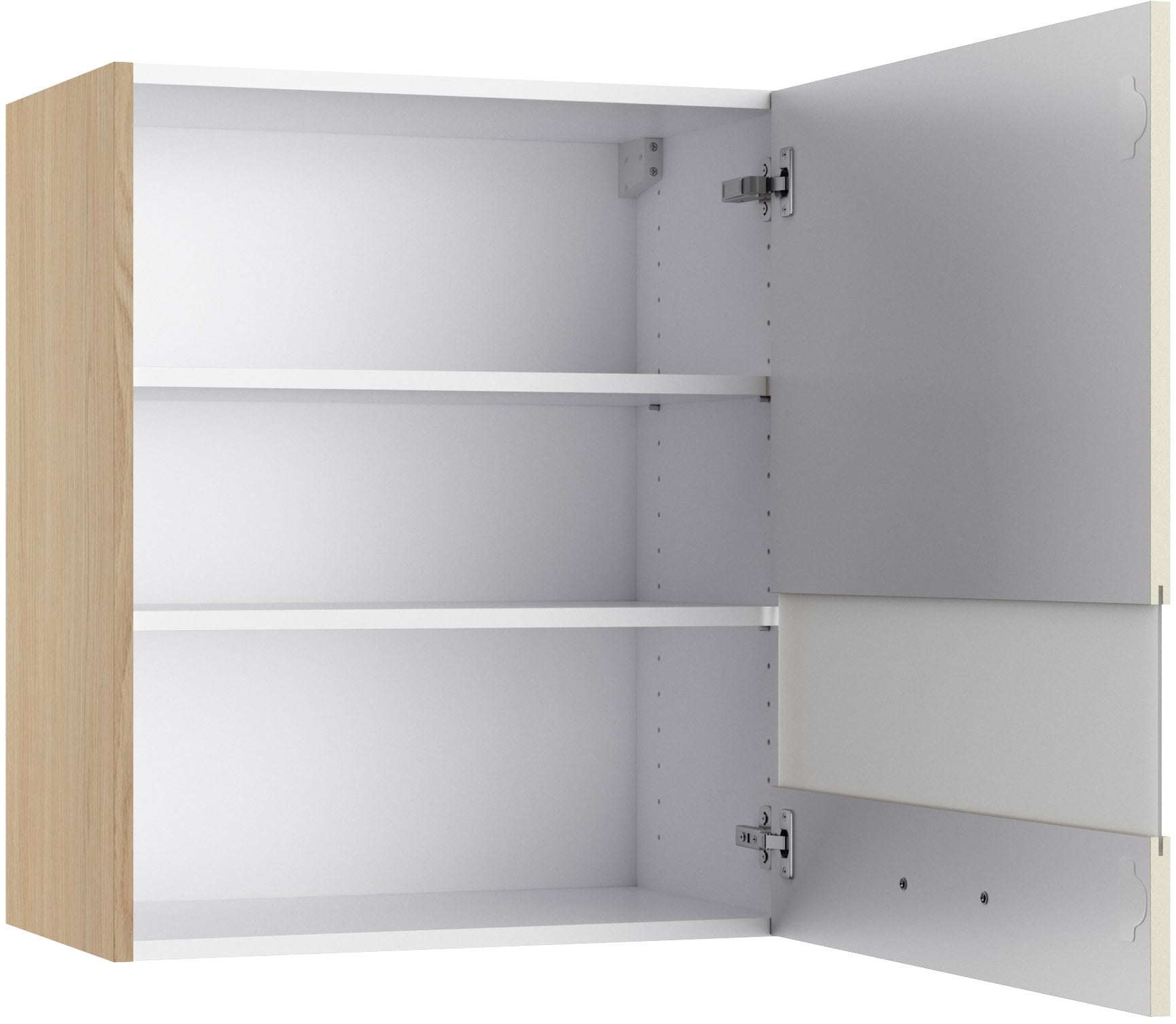 KOCHSTATION Hängeschrank »KS-Lucy« Breite 60 cm, mit 1 Segmentglastür, 2 Einlegeböden, Soft-Close