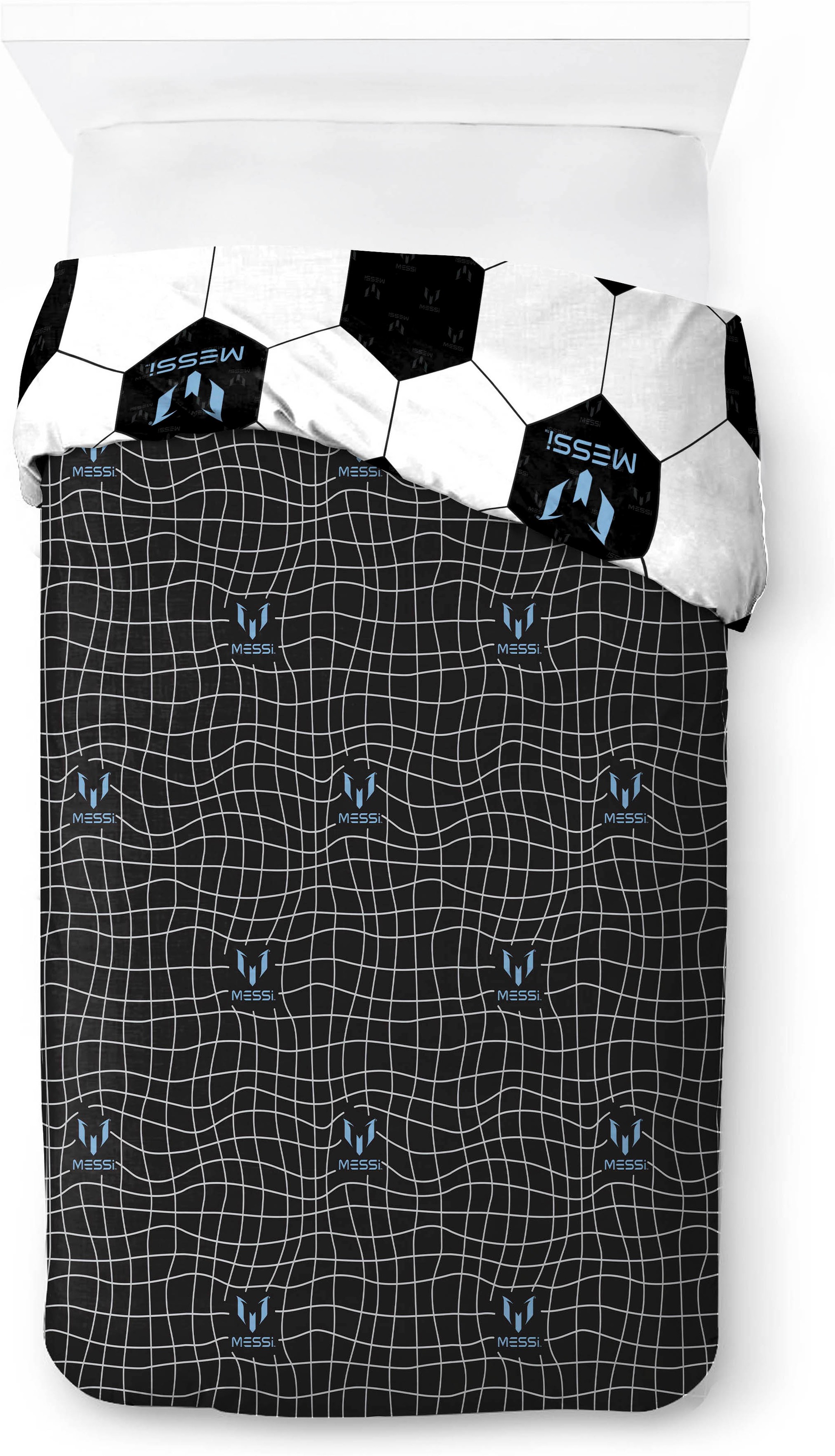   Kinderbettwäsche »Messi Abstract« 2 100% Baumwolle