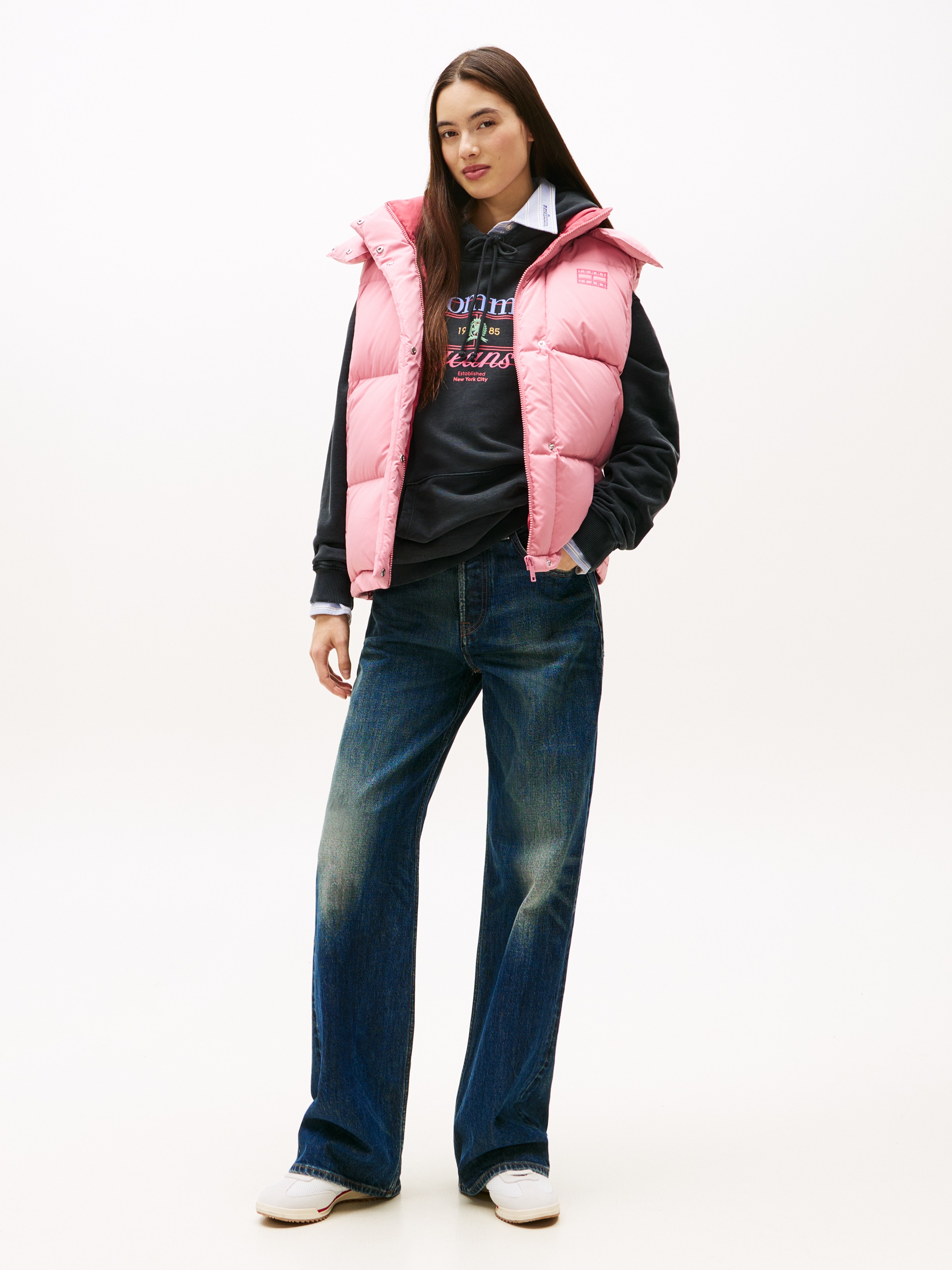 Tommy Jeans Steppweste »TJW ALASKA GRID DOWN VEST«