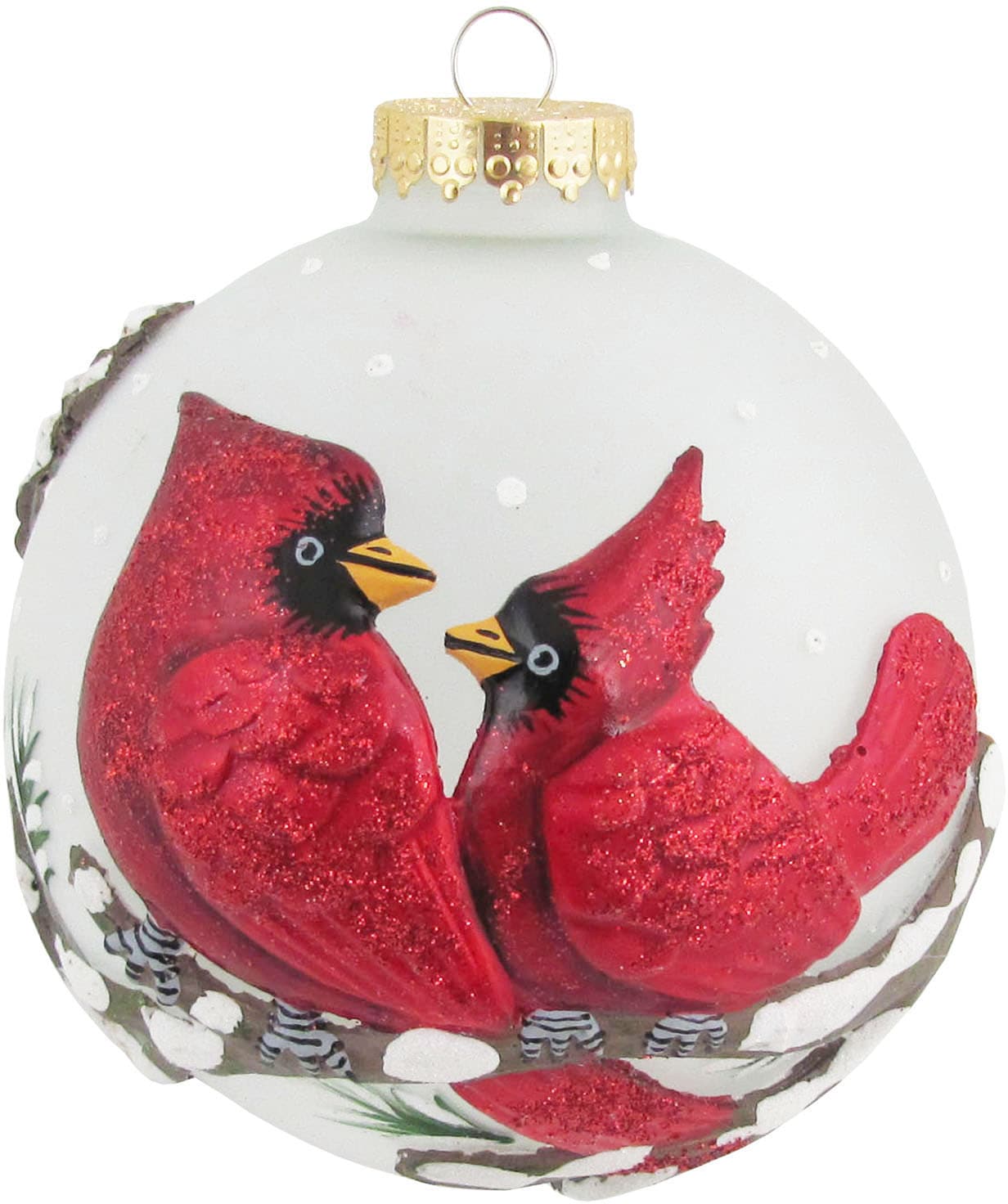 bei St.), 3D Krebs Christbaumkugeln Weihnachtsdeko, »CBK30412, Lauscha mit Weihnachtsbaumkugel OTTO bestellen Glas«, Glas Christbaumschmuck, Vogel (1