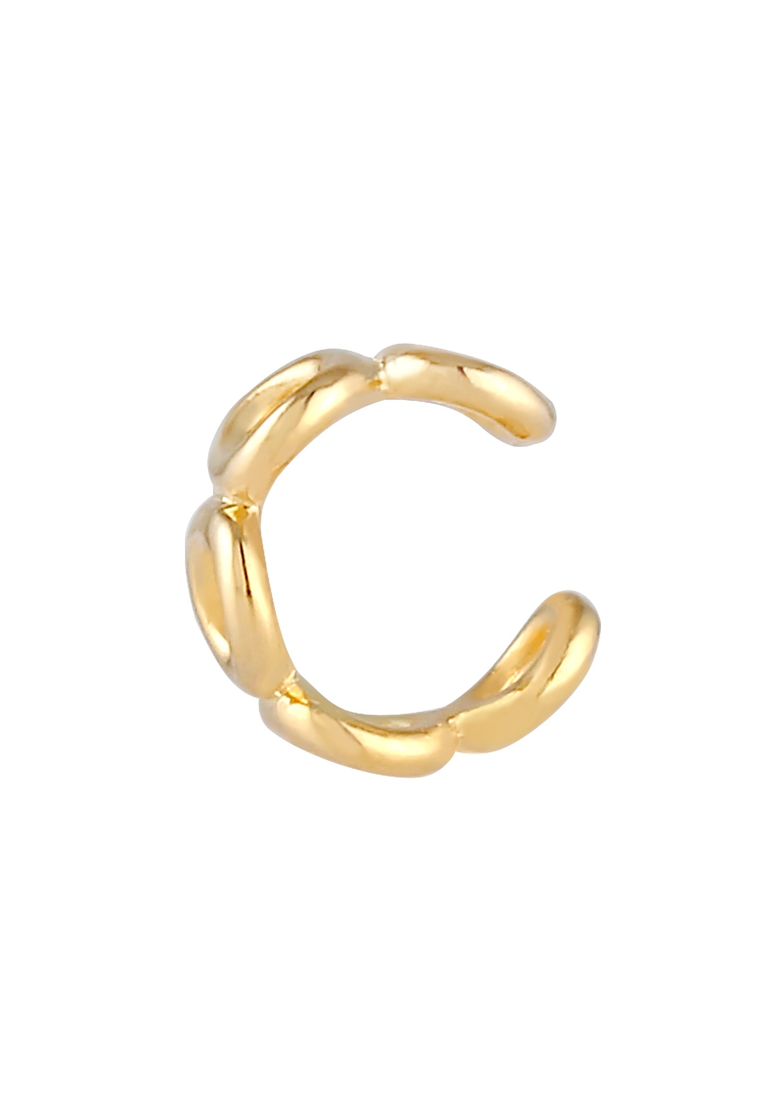 Elli Ohrklemme »Ohrringe Single Ear cuff Ohr Klemme Kreis Look 925 Silber«