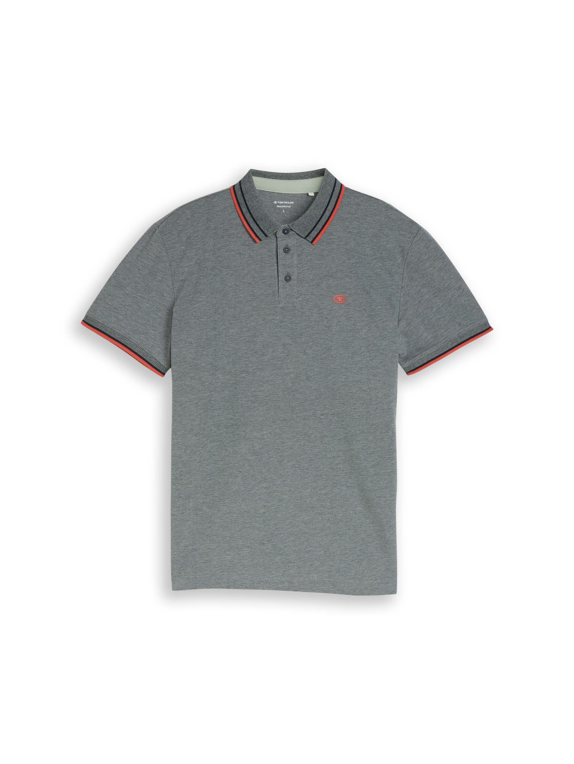 TOM TAILOR Poloshirt mit Logo Print