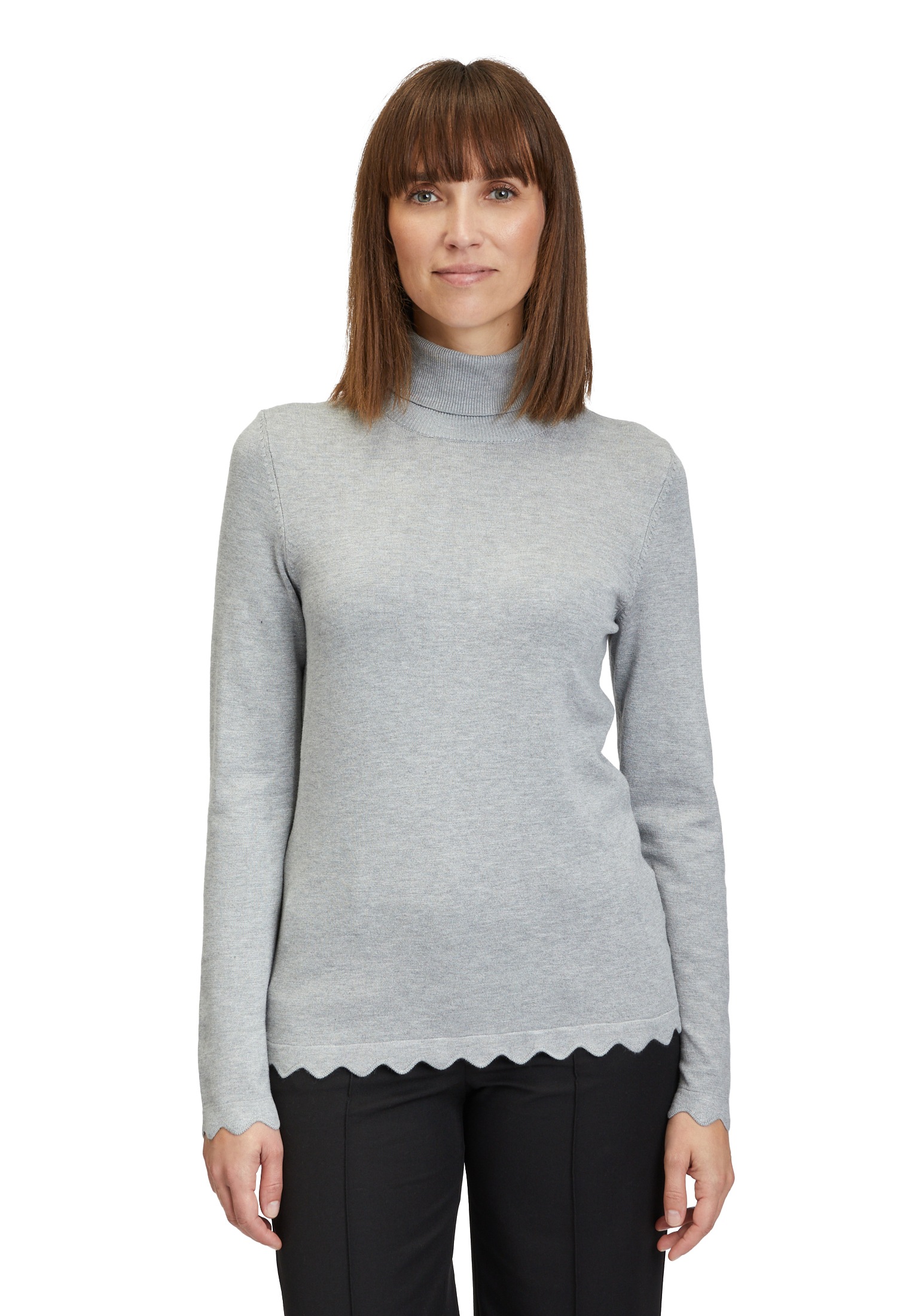 Betty Barclay Rundhalspullover »Feinstrickpullover mit Wellenstruktur«
