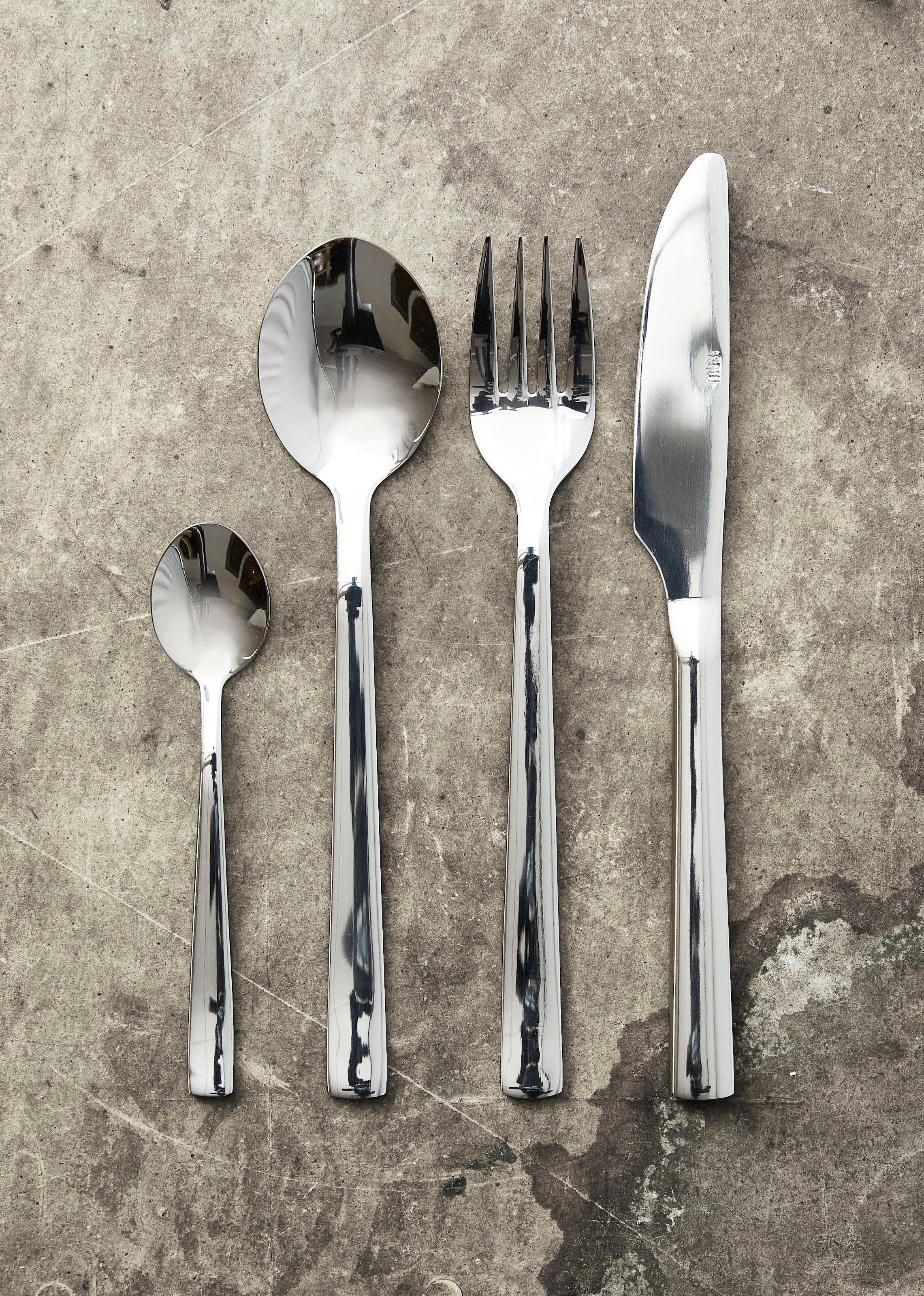 aida RAW Besteck-Set »RAW«, (Set, 60 tlg.), poliert