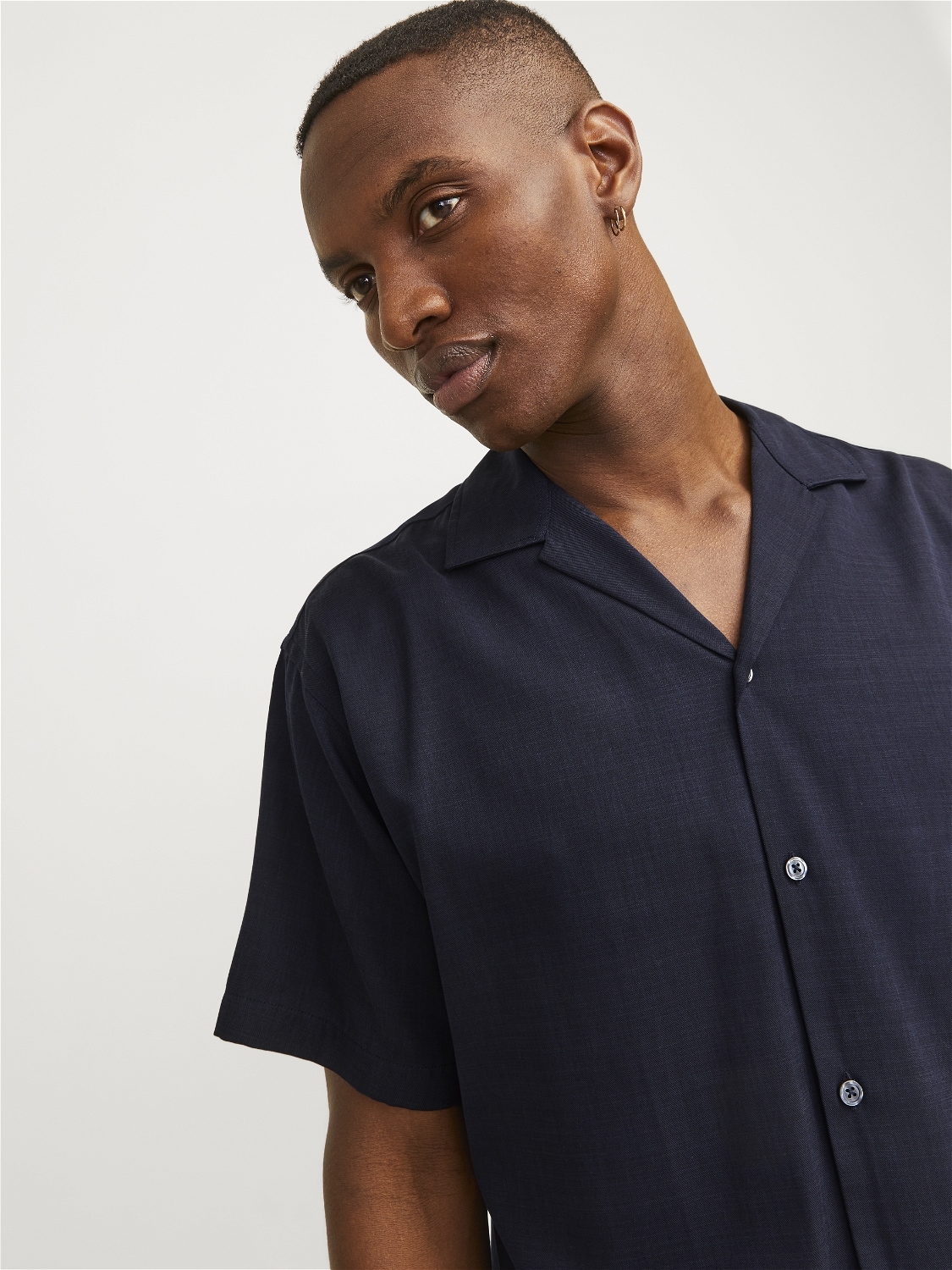 Jack & Jones Kurzarmhemd »JPRCCAARON TENCEL RESORT SHIRT S/S LN«