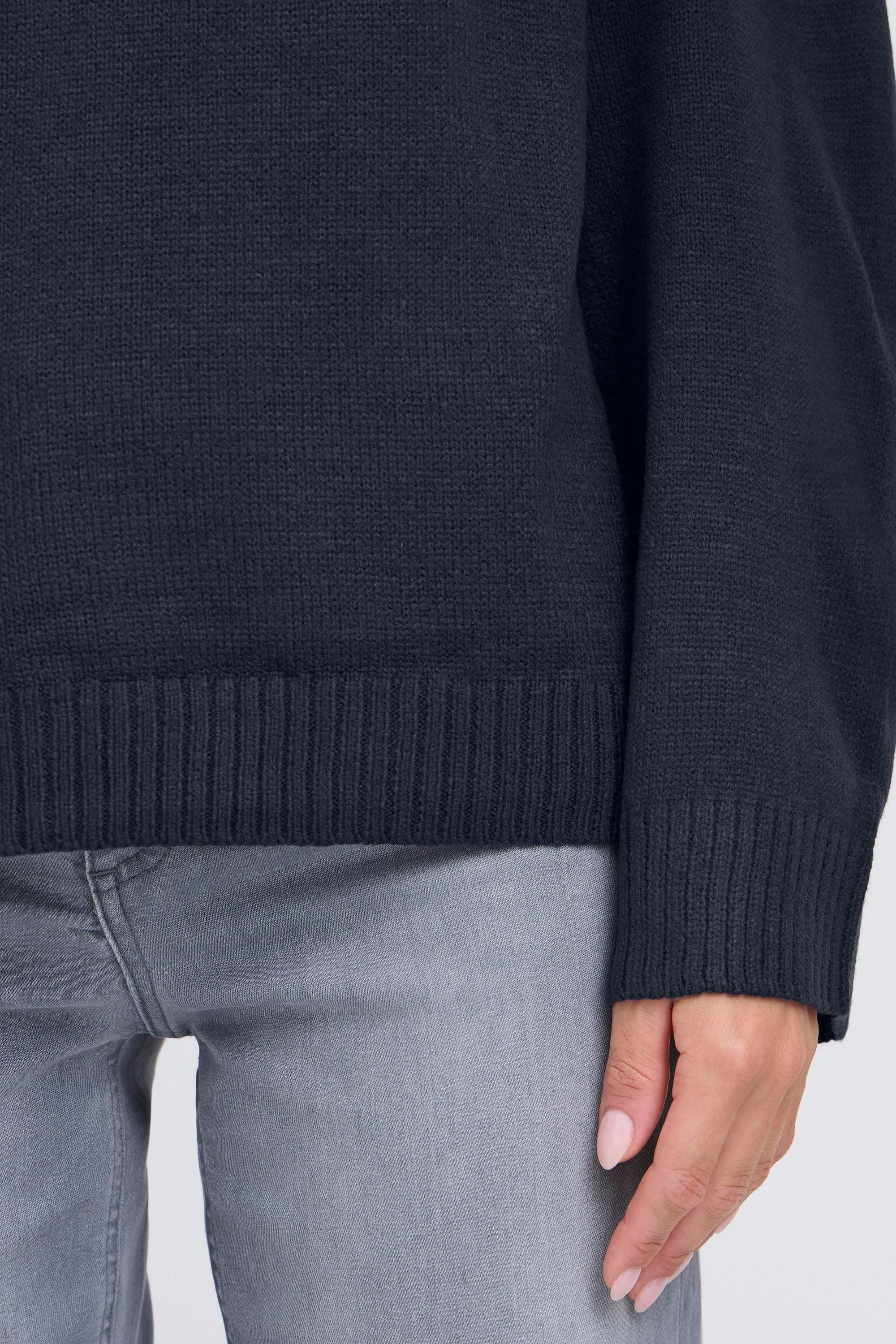 OXMO Strickfleece-Pullover »Strickpullover OXISAMSON«