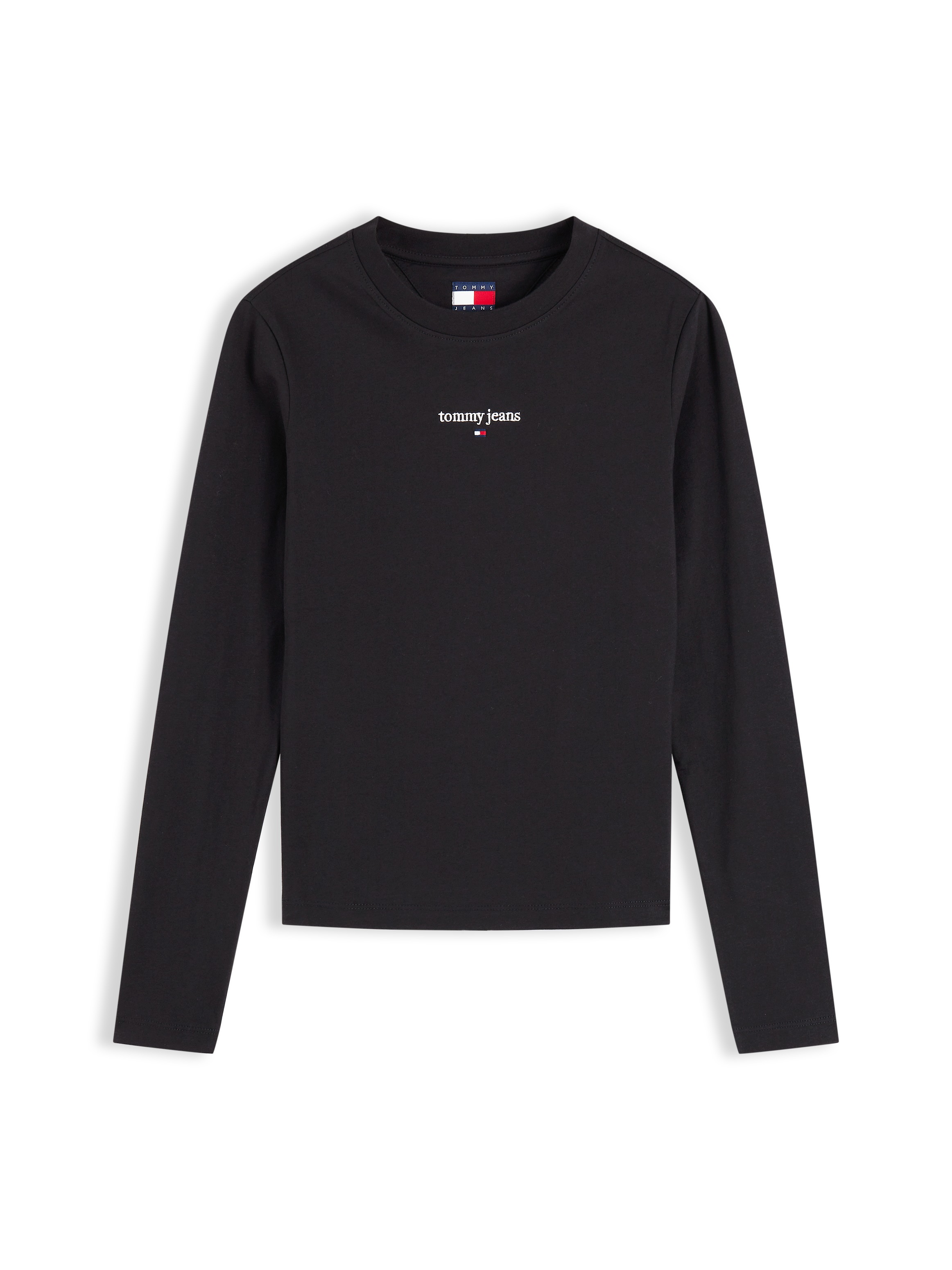 Tommy Jeans Langarmshirt »TJW SLIM CLASSIC LOGO LS TEE« Baumwollmischung, slim fit