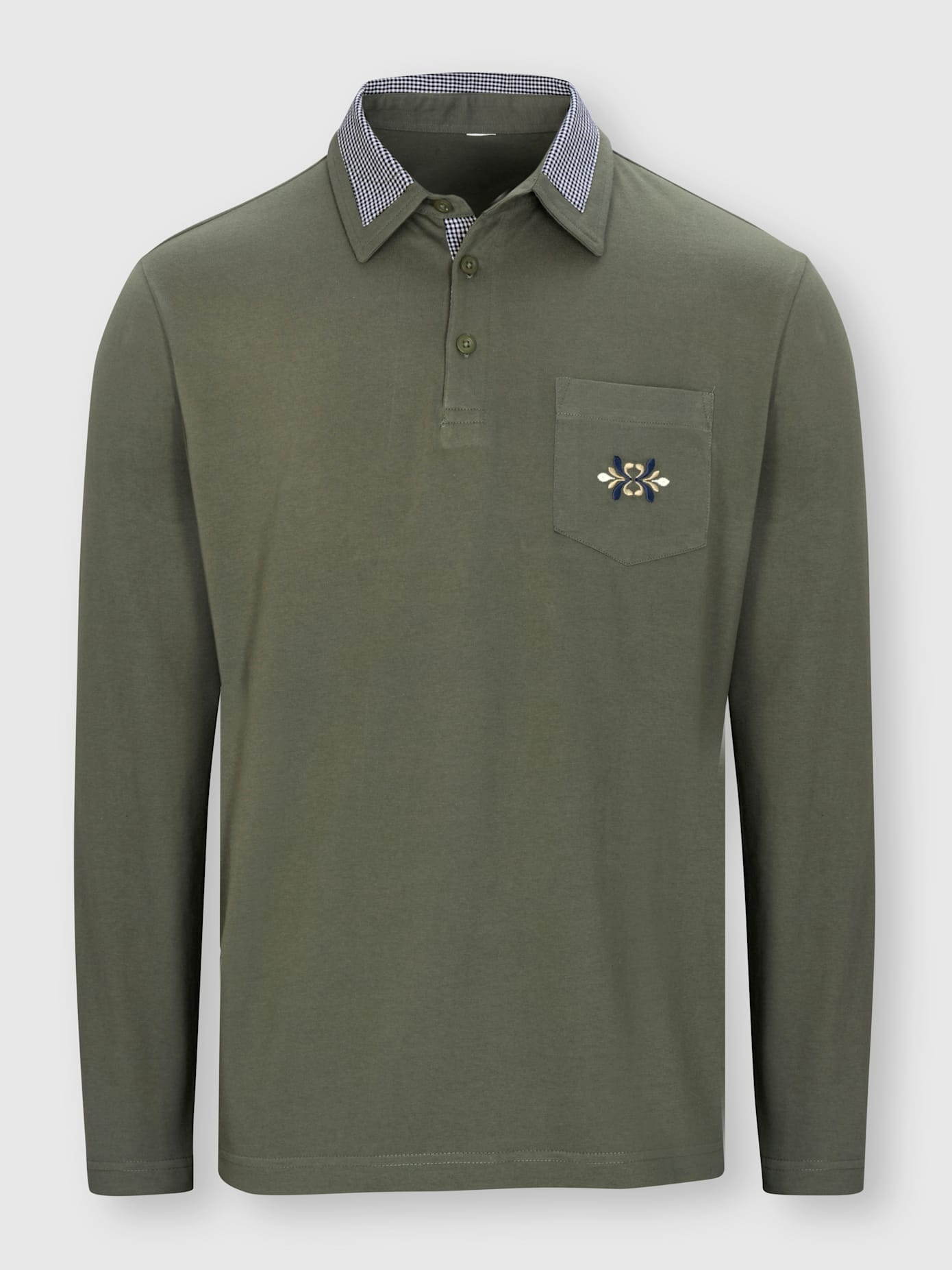 Classic Poloshirt »Langarm-Poloshirt« 1