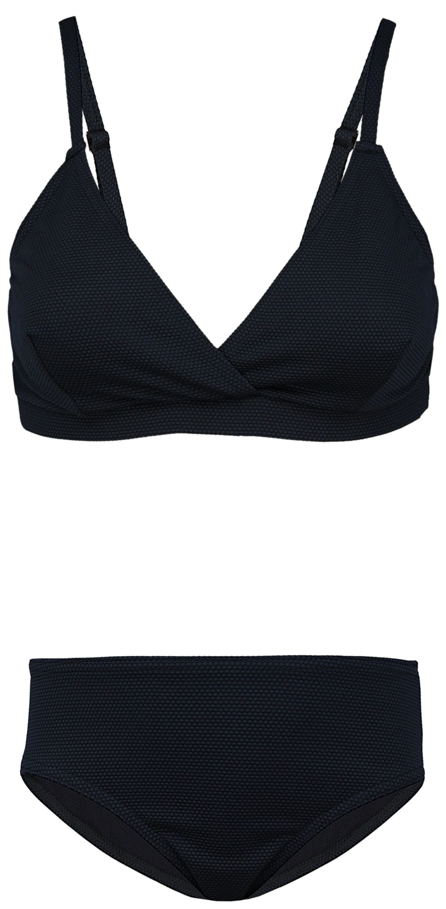 AQUARTI Bustier-Bikini »Badeanzug Mädchen Bikini Set Zweiteilig Bikinislip Bustier«