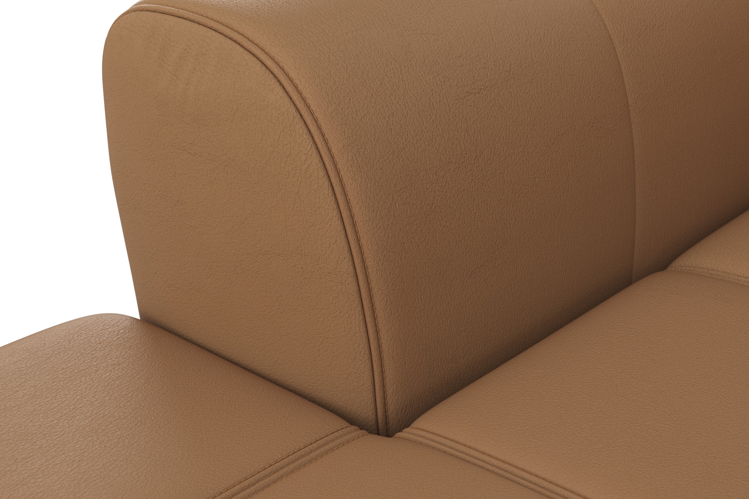 sit&more Ecksofa »Bendigo L-Form« inklusive Sitztiefenverstellung, Bodenfreiheit 15 cm, 2 Fußfarben
