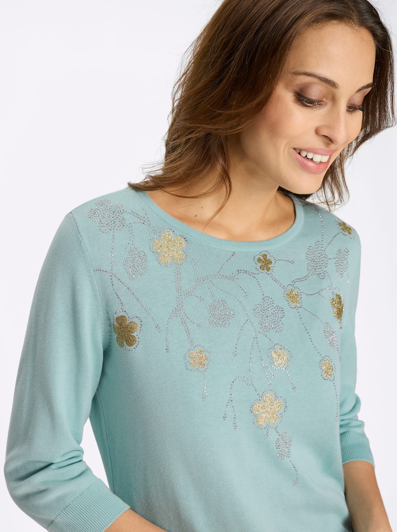 Lady Rundhalspullover »Rundhals-Pullover«