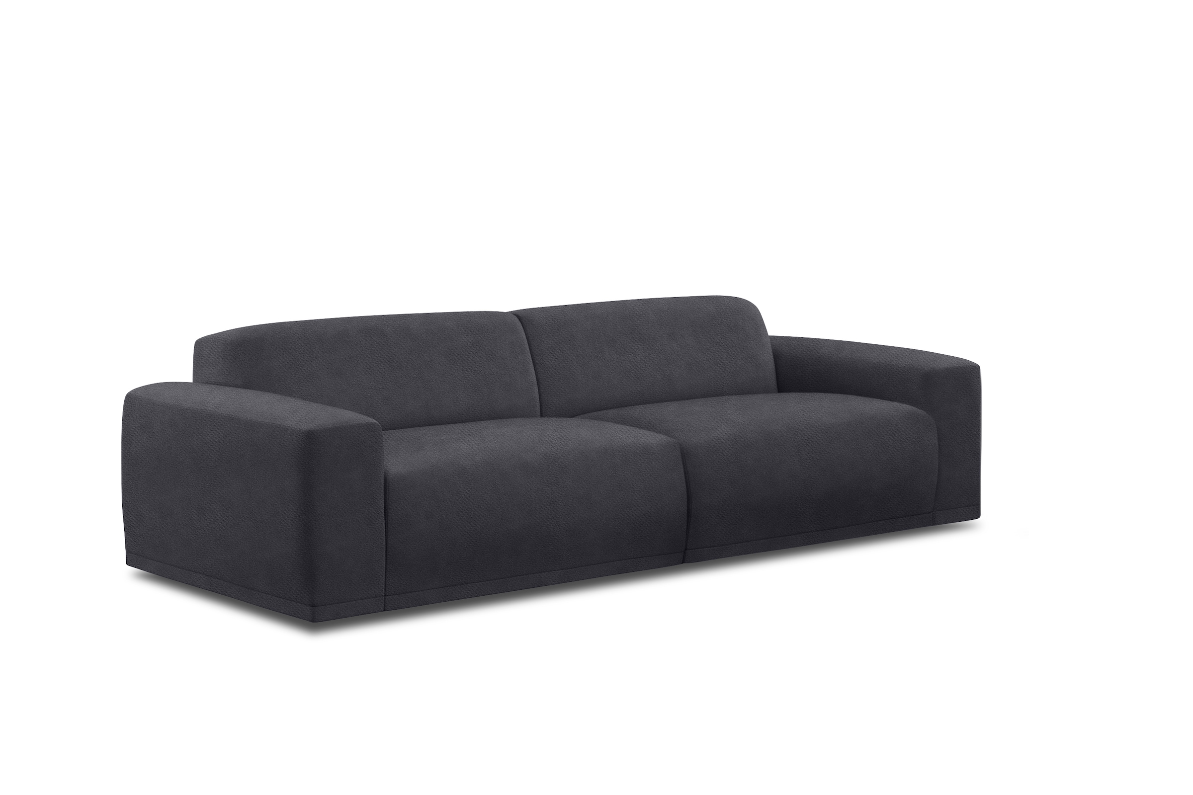 TRENDMANUFAKTUR Big-Sofa »Braga, mit hochwertigem Kaltschaum, Megasofa, in Cord erhältlich« modernes Big-Sofa, Couch mit hohem Sitzkomfort, 254/72/107 cm (B/H/T)