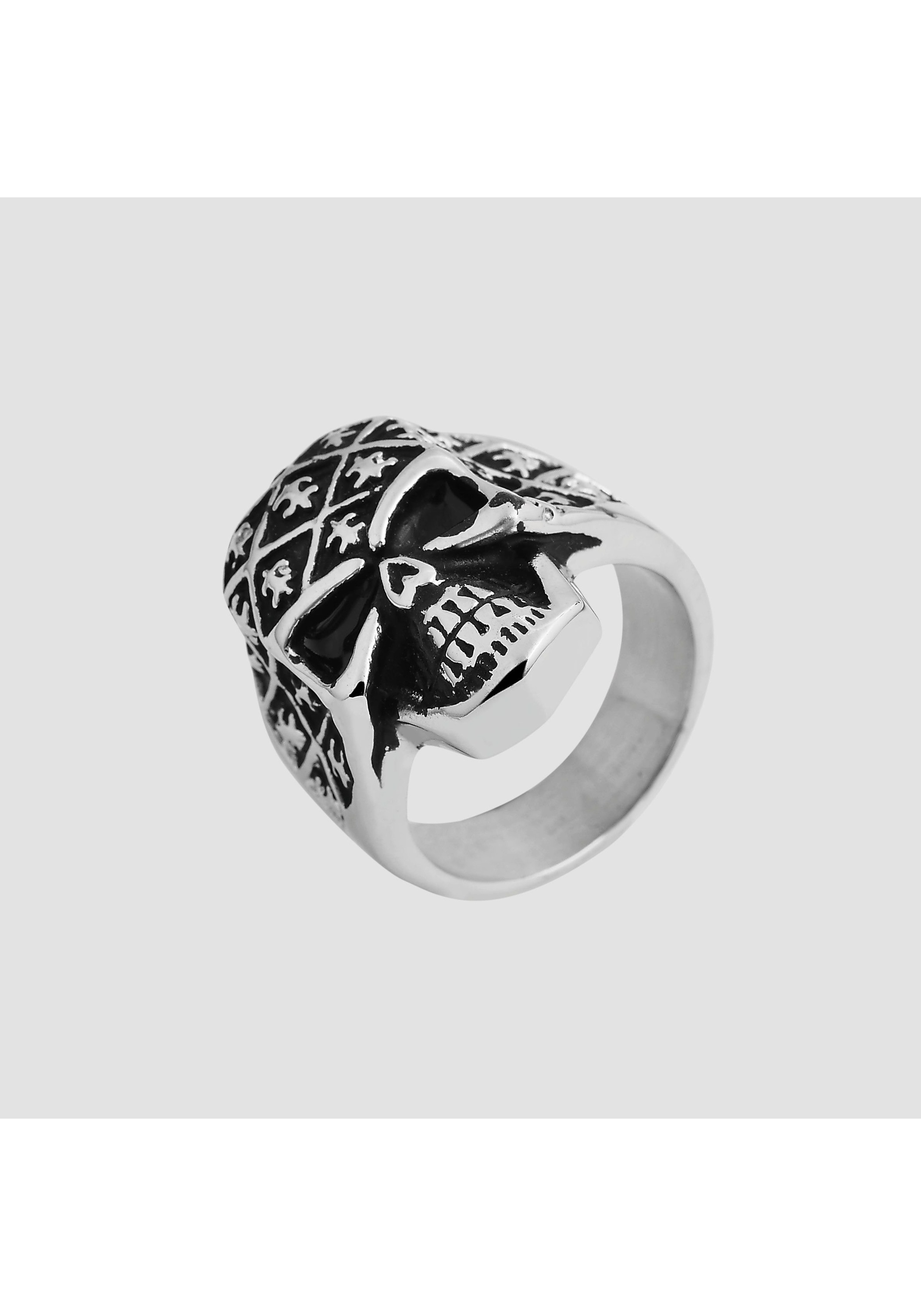 AKZENT Fingerring »Haikal, silberfarbig, langlebig«