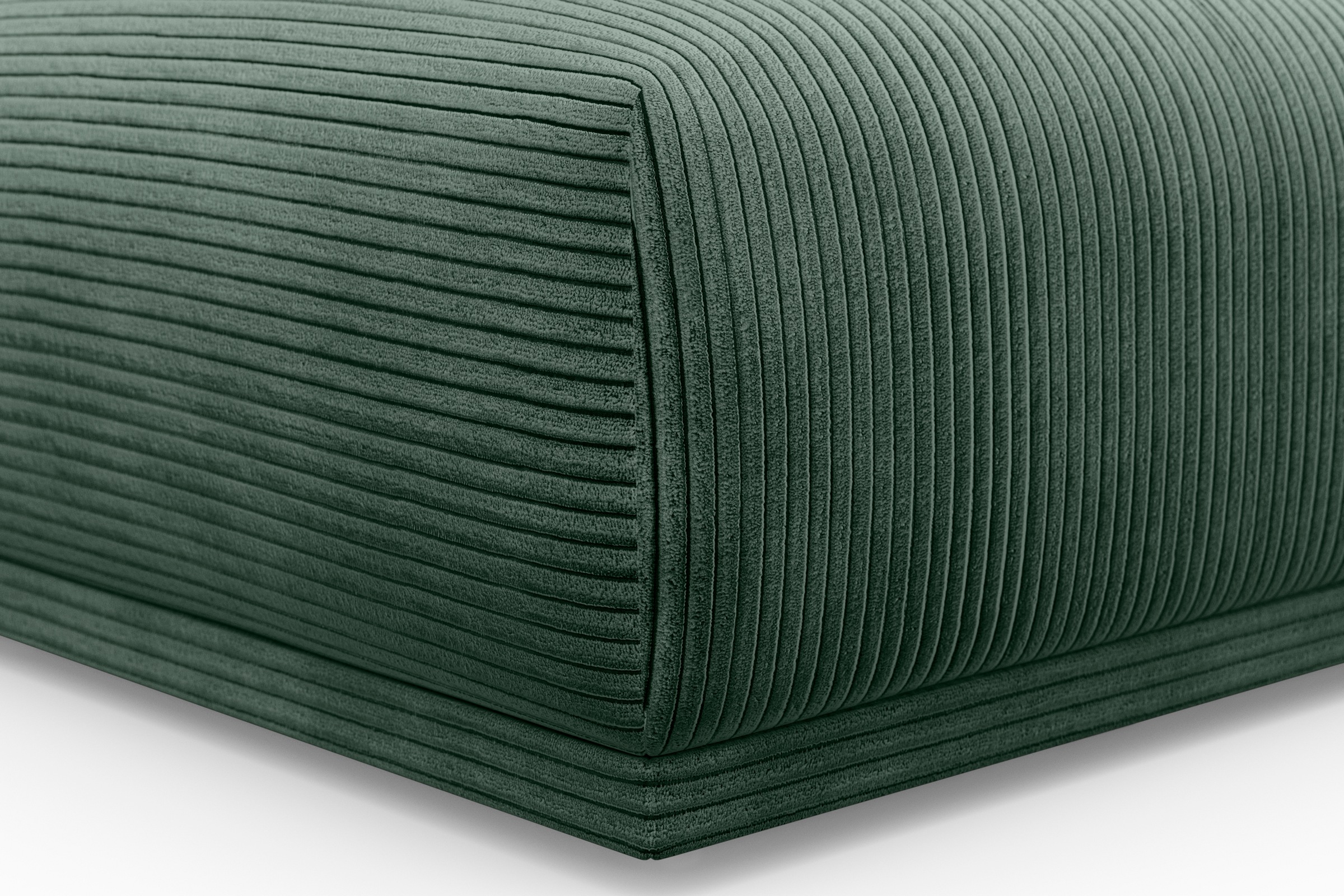 TRENDMANUFAKTUR Hocker »Braga, mit hochwertigem Kaltschaum, quadratisch, in Cord erhältlich«, (1 St.), moderner Polsterhocker, 85/42/85 cm (B/H/T)