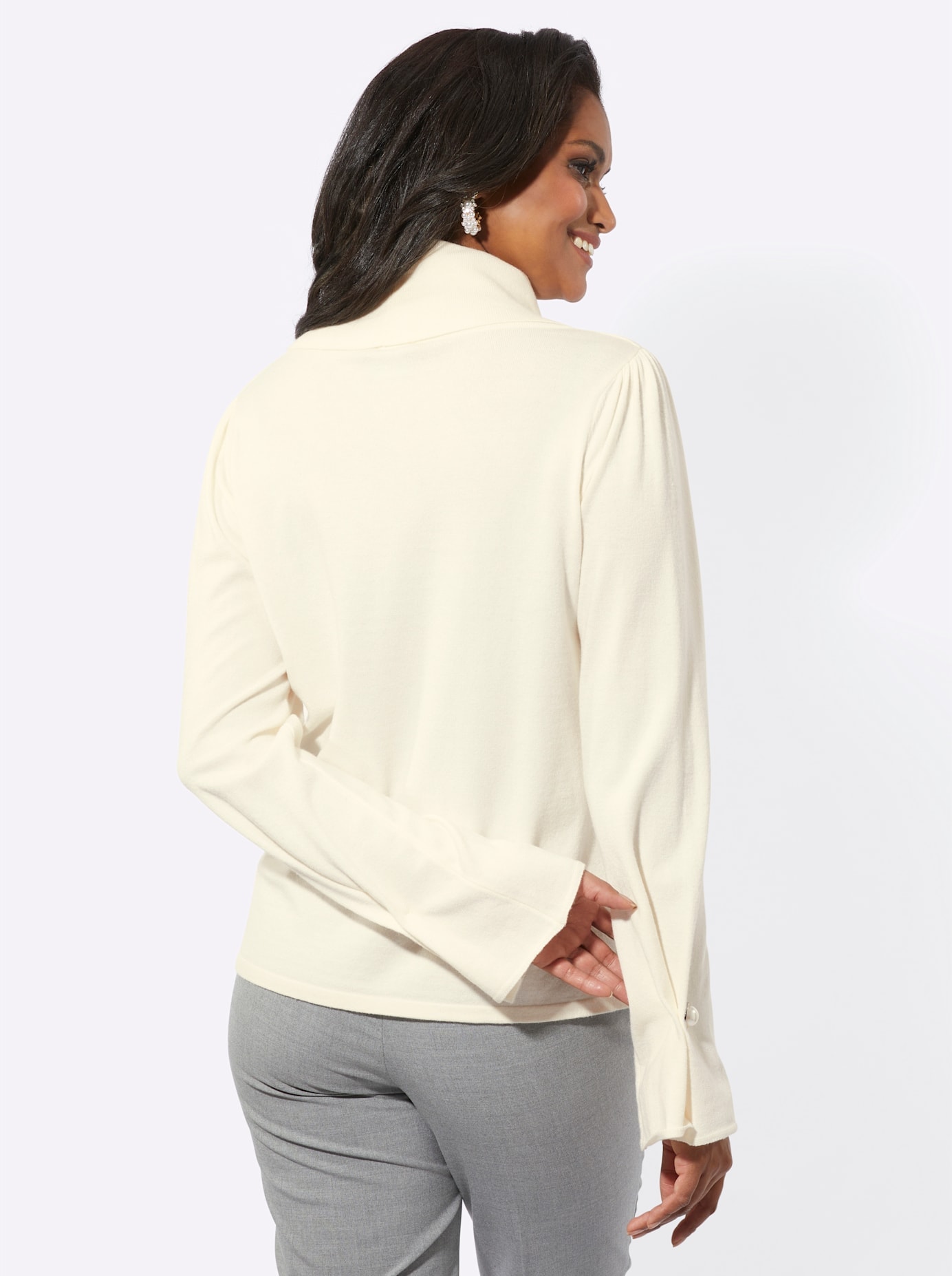 Lady Rollkragenpullover »Langarm-Pullover«