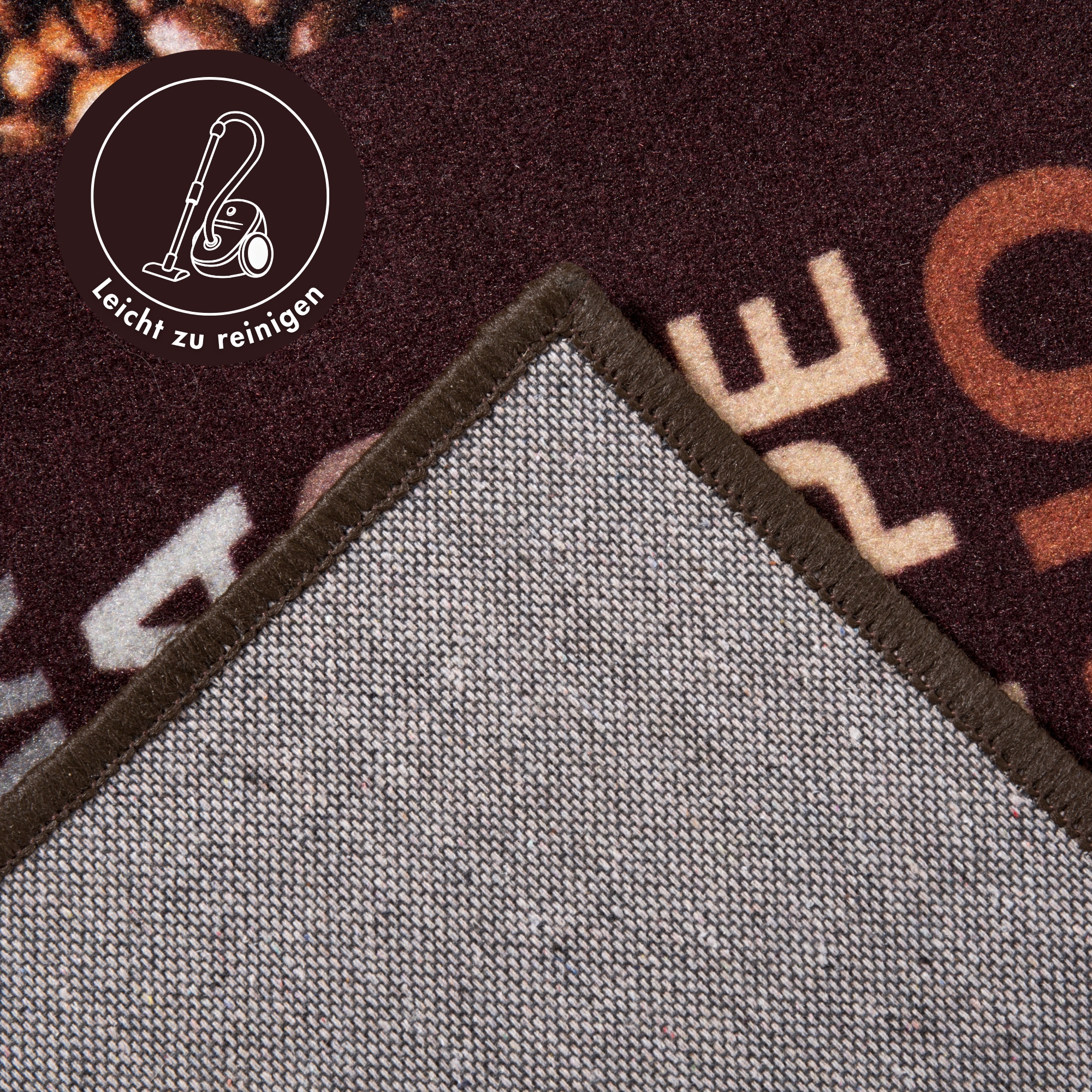 Andiamo Küchenläufer »Cafe Creme« rechteckig 4 mm Höhe Motiv Kaffee, mit Schriftzug, Größe 50x150 cm, Küche