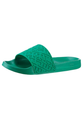 Pantolette »TH MONOGRAM POOL SLIDE«