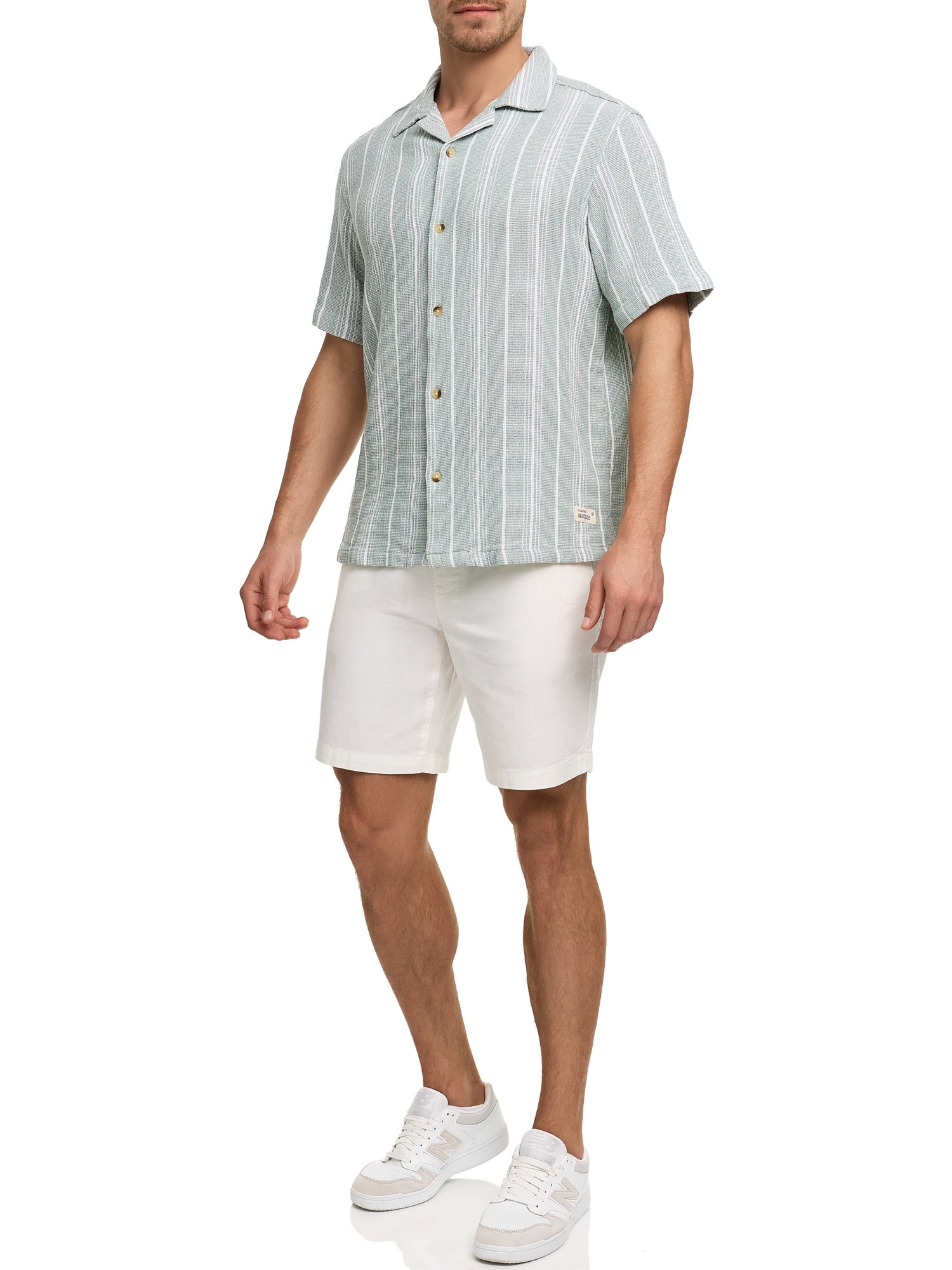 Indicode Kurzarmhemd »INPoipu«