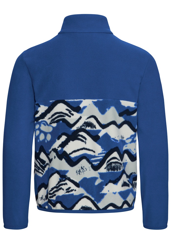 Jack Wolfskin Fleecejacke »PAW ERA 100 PRINT FZ K« Atmungsaktiv, leicht, Übergangsjacke