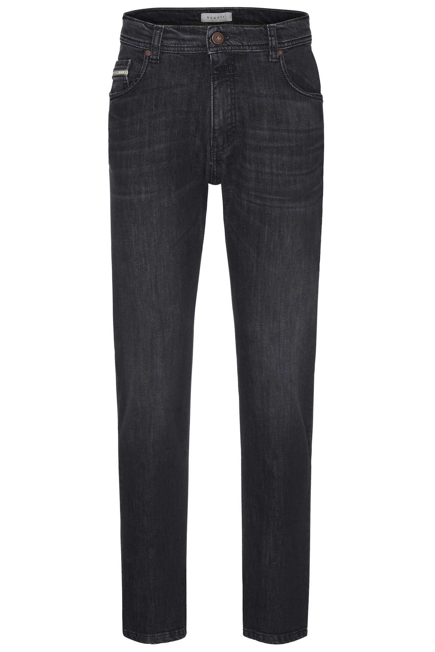 bugatti 5-Pocket-Jeans, mit einem leichten Used-Look