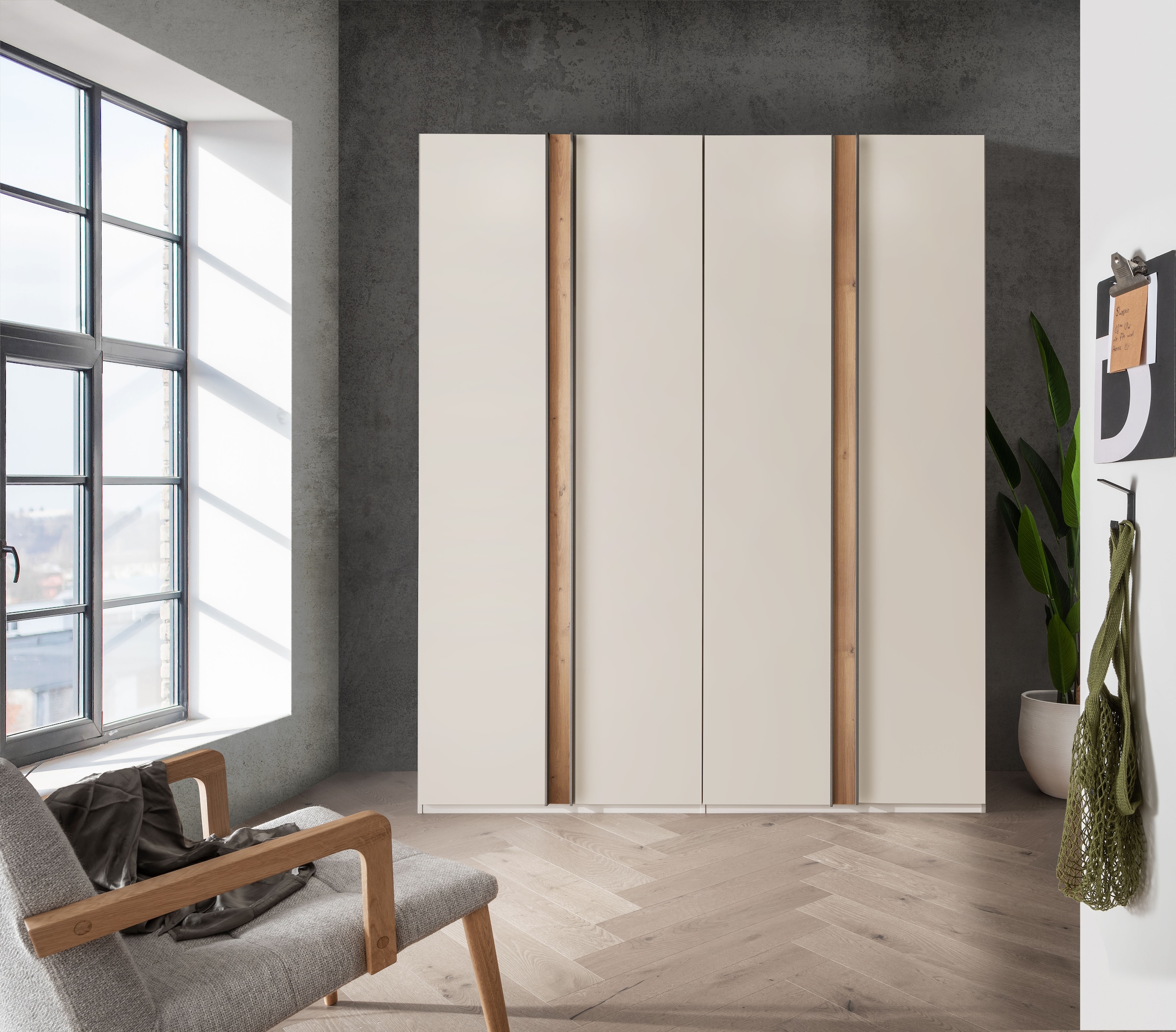 WIEMANN Drehtürenschrank »Lagos« in 4 Breiten und mit 3 verschiedenen Ausstattungspaketen erhältlich,  inkl. Türendämpfung