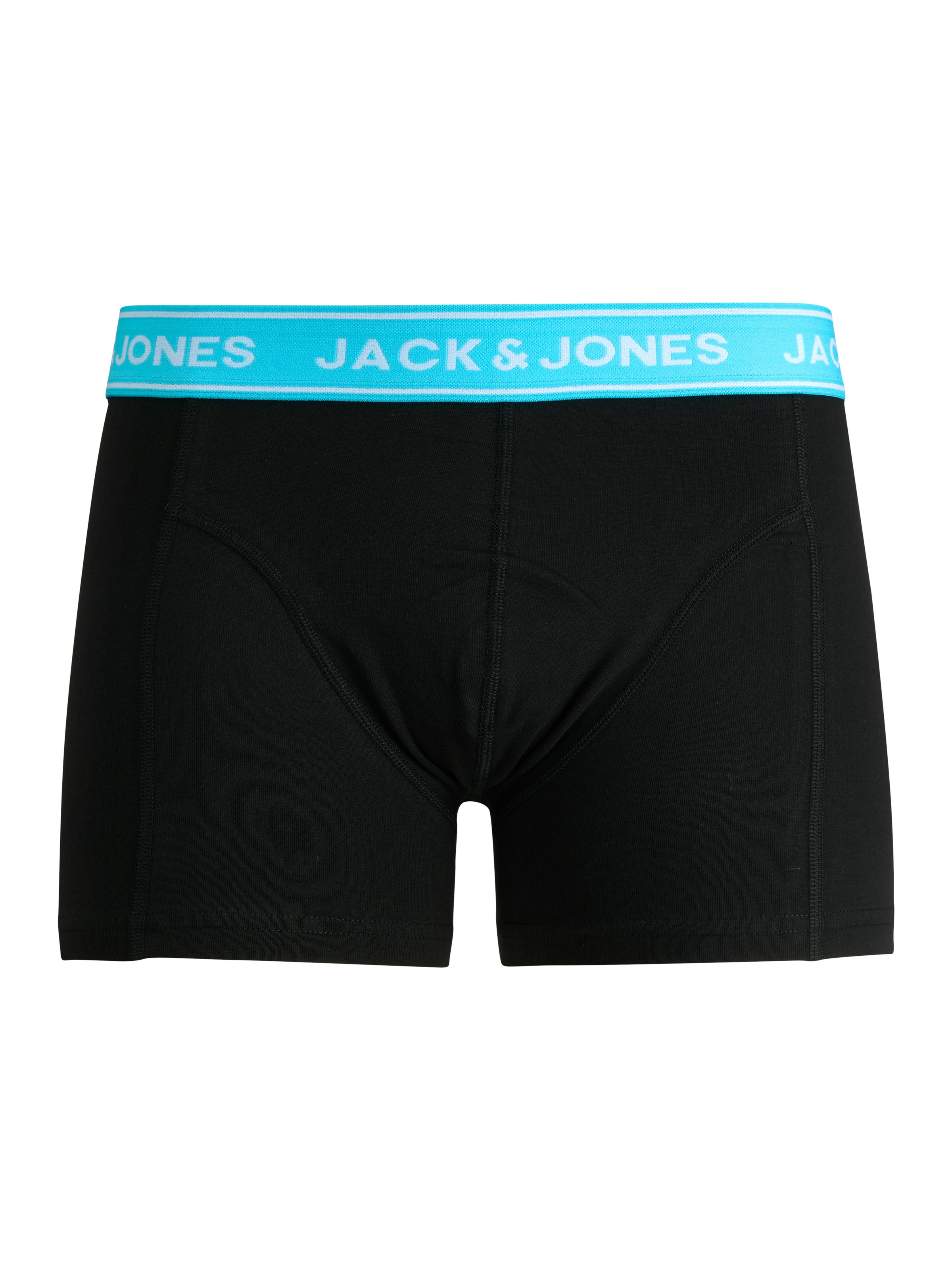 Jack & Jones Trunk »JACCRISP im 6er Pack mit Logobund und Stretchkomfort«, 6 Stk. unifarben mit Farbeinsatz, modisch, eng anliegend, Baumwollmischung