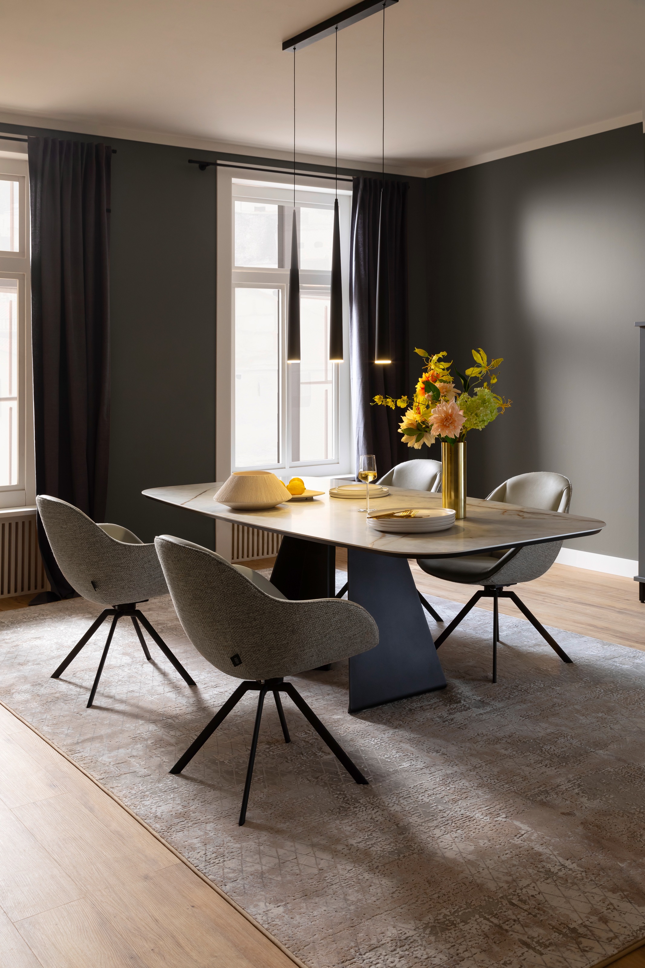 SCHÖNER WOHNEN-Kollektion Teppich »Vision 211« rechteckig 7 mm Höhe Viskoseteppich mit Glanz, Wohnzimmer