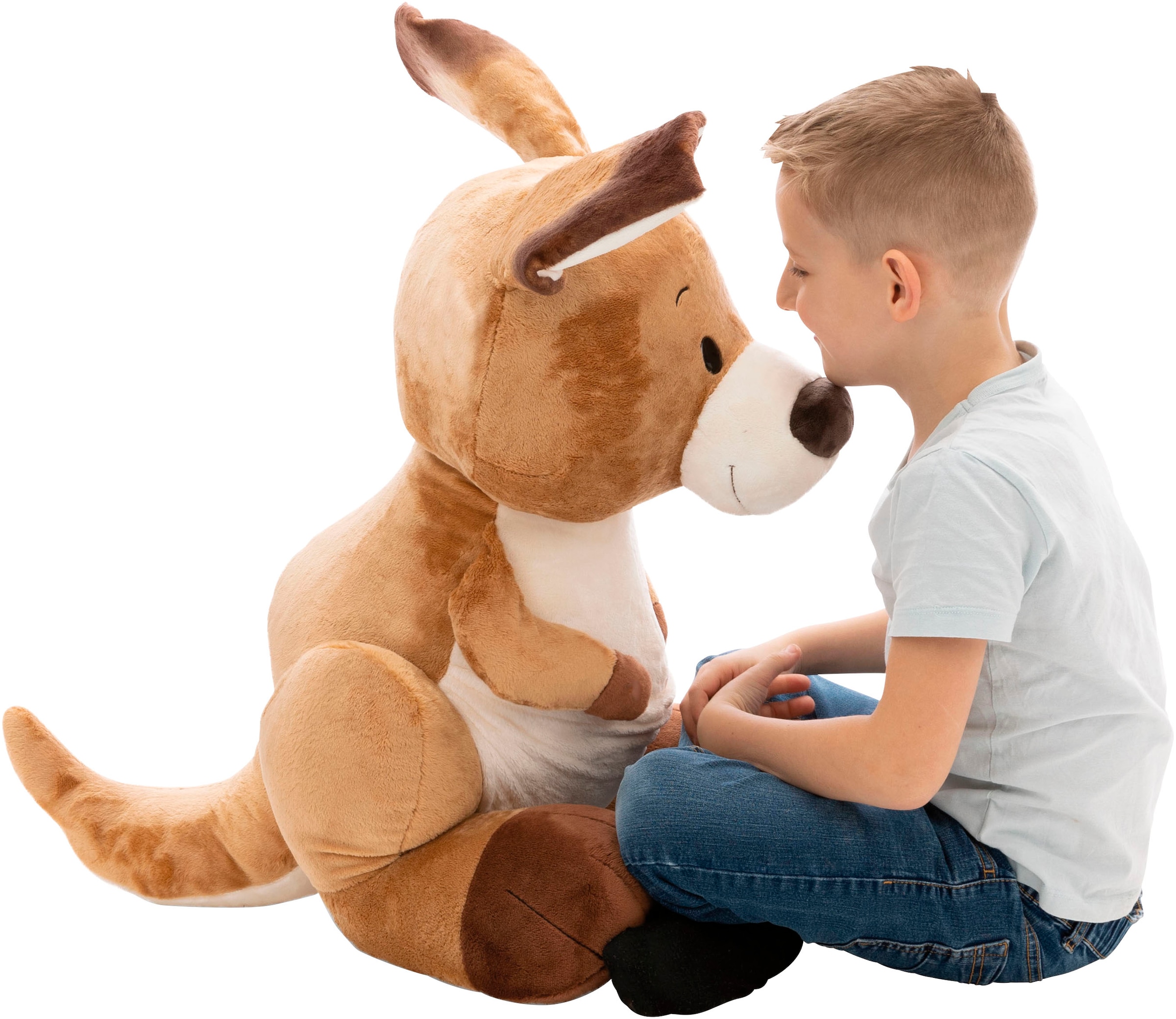 Nici Kuscheltier »Wild Friends GREEN, Känguru Kelly 70cm stehend«