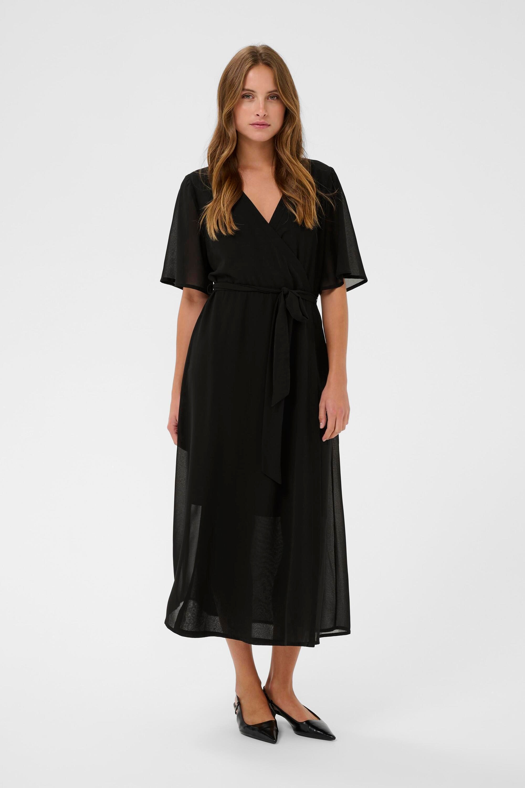 KAFFE Midikleid »Kleid KAbelle«