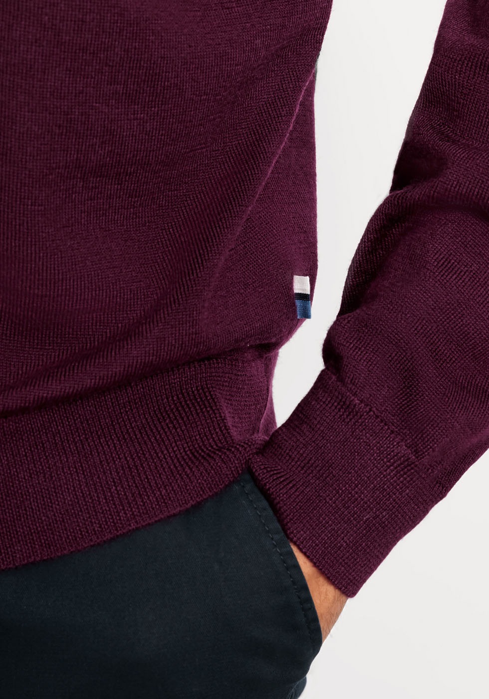 OLYMP Rundhalspullover »OLYMP Strick Casual«