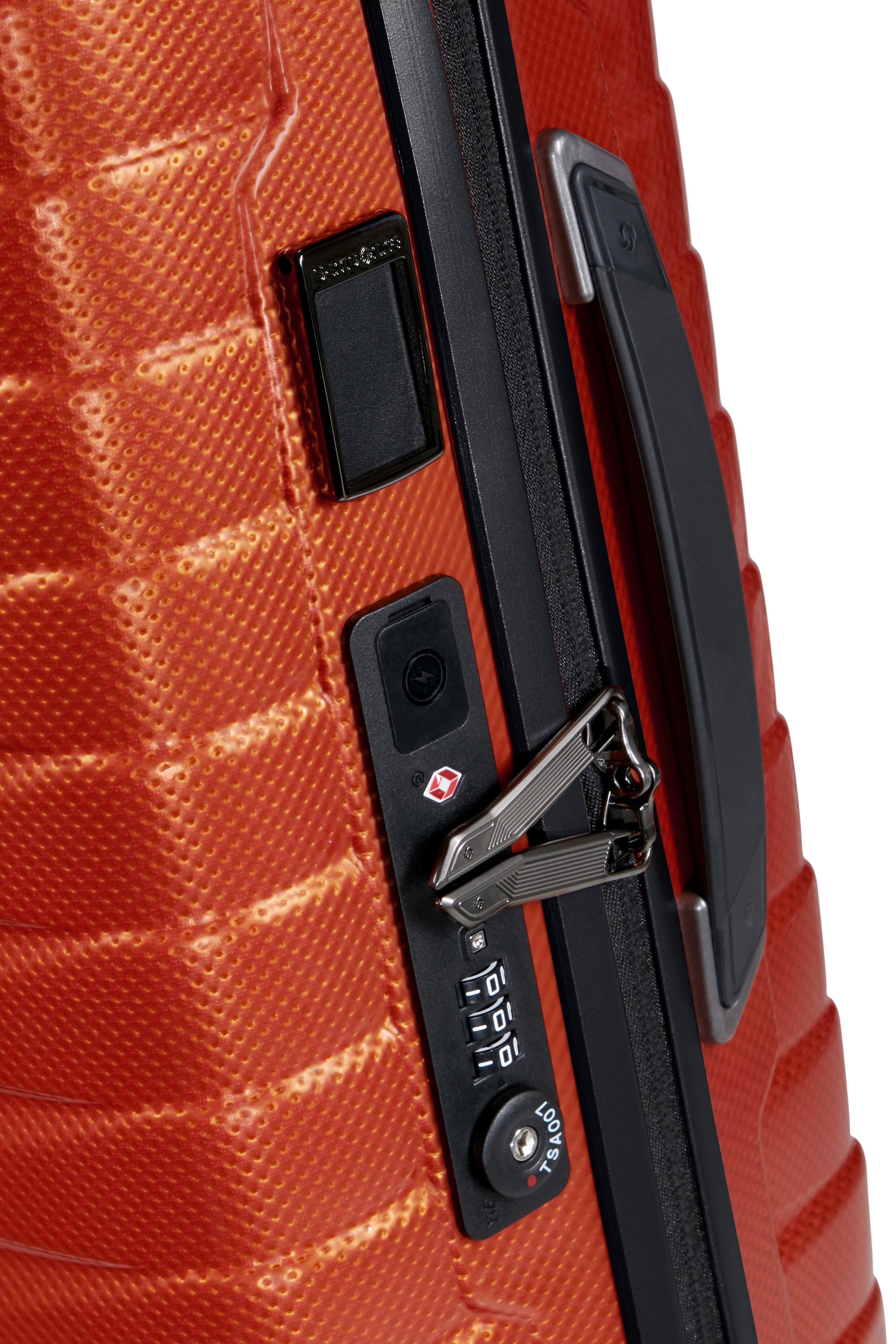 Samsonite Hartschalen-Trolley »PROXIS, verschiedene Größen und Farben«, 4 Rollen, Trolley Reisegepäck Hartschalenkoffer Reisekoffer TSA-Zahlenschloss